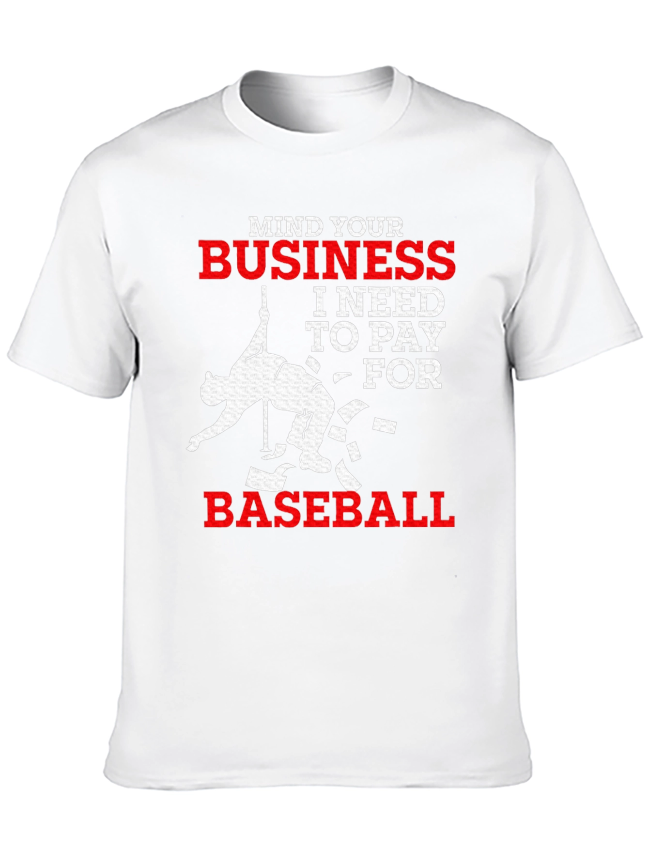 Mind Your Business Baseball Graphic Tee