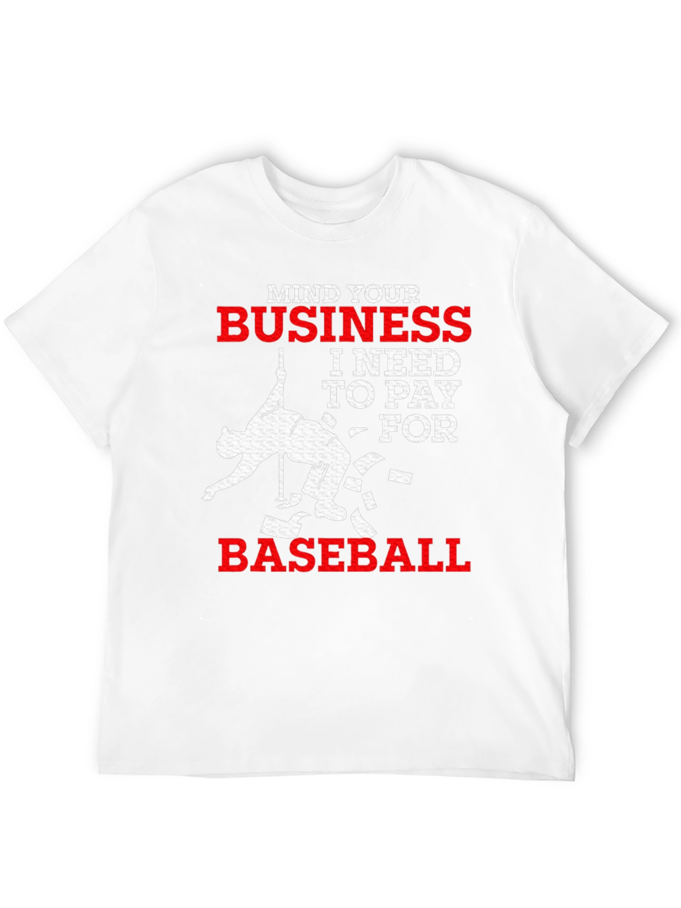 Mind Your Business Baseball Graphic Tee