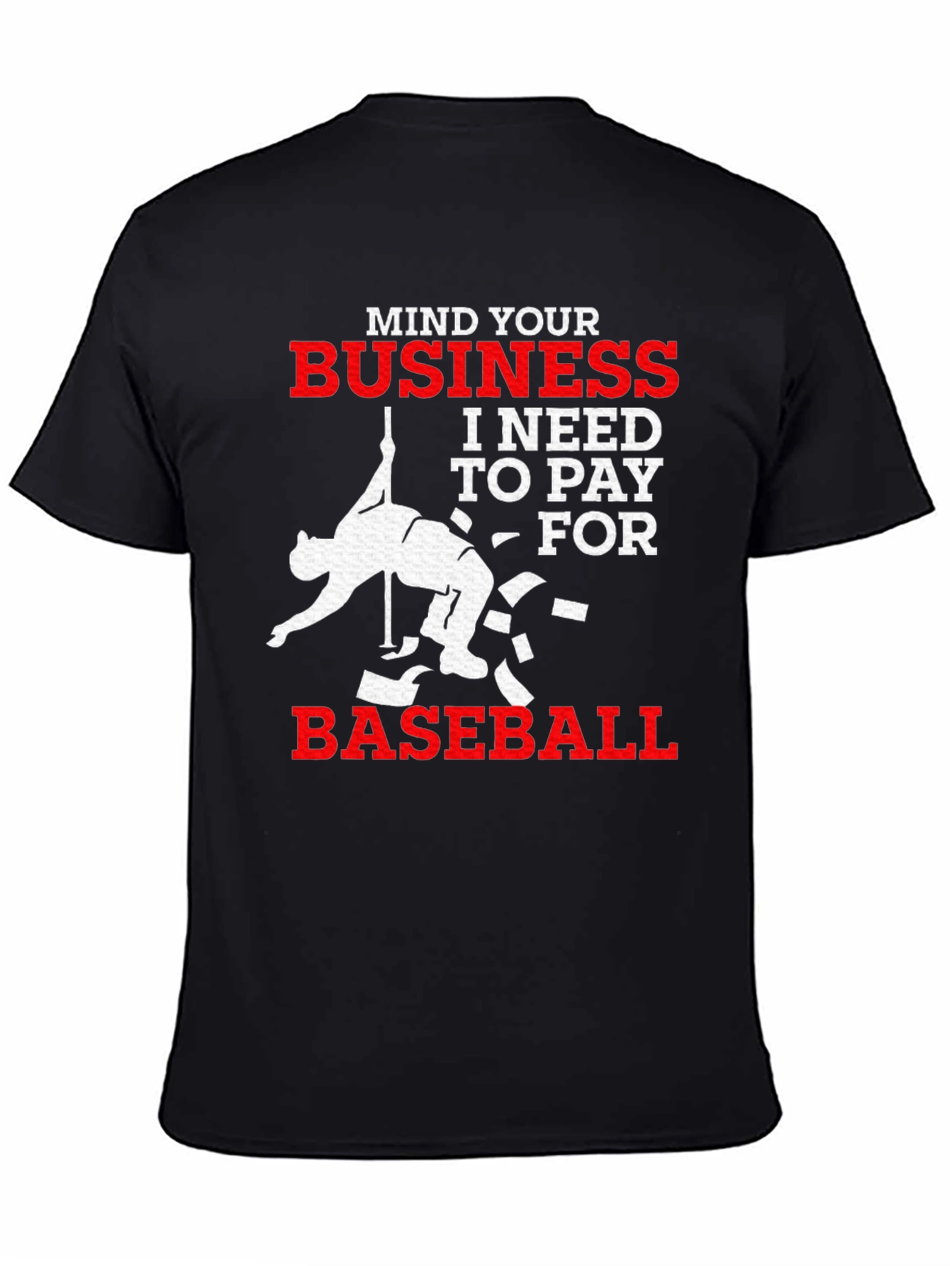 Mind Your Business Baseball Graphic Tee