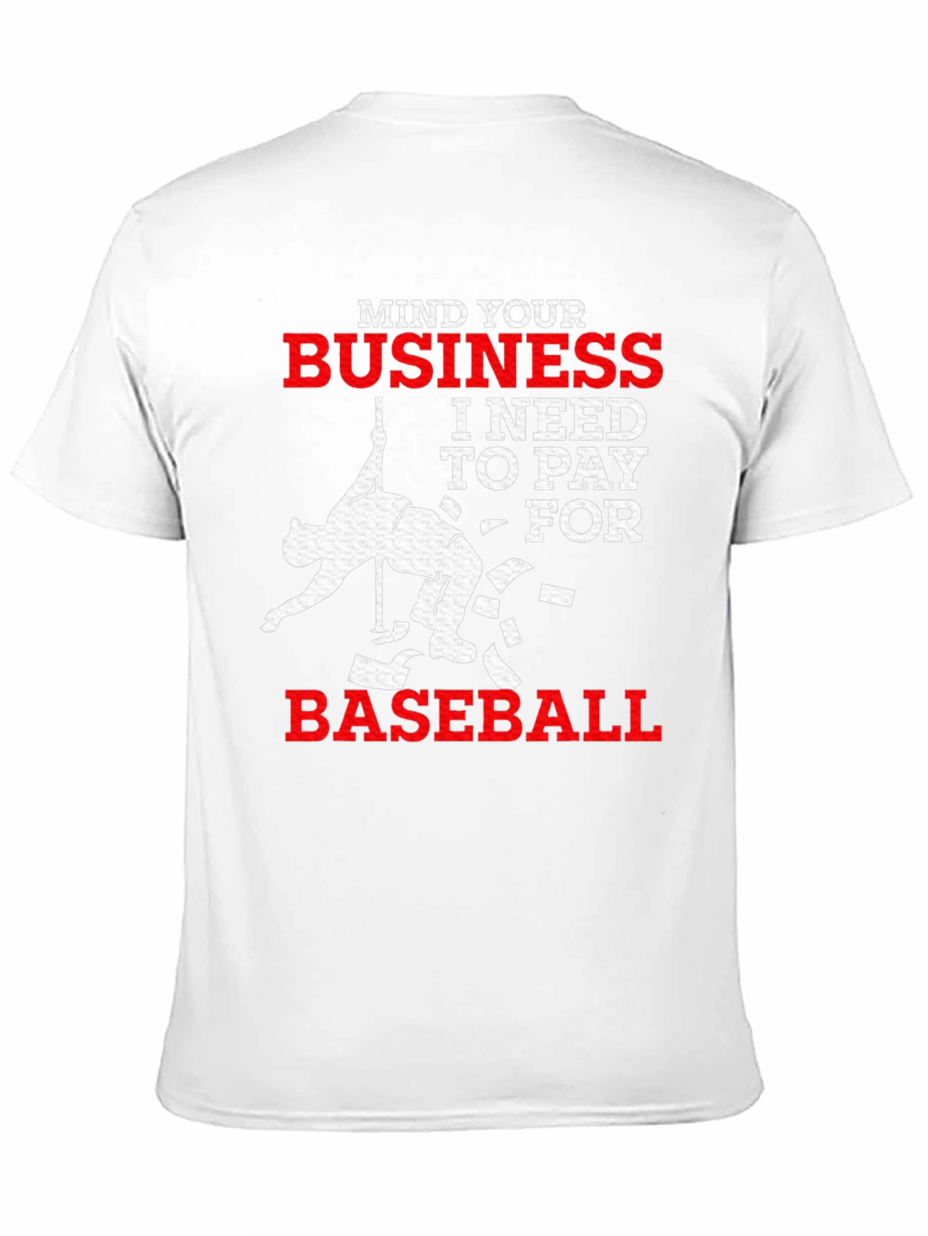 Mind Your Business Baseball Graphic Tee