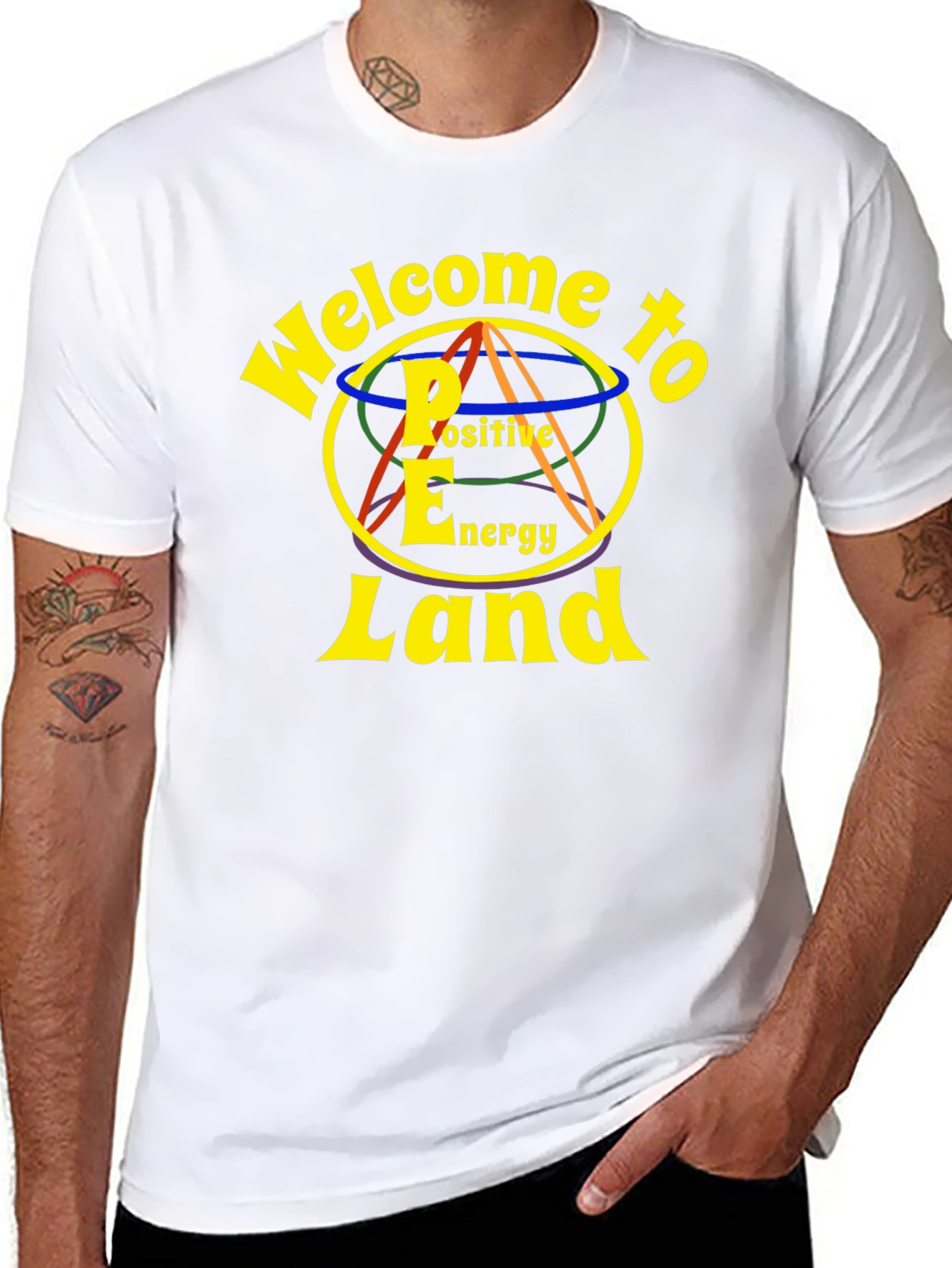 Positive Energy Land Black T-Shirt