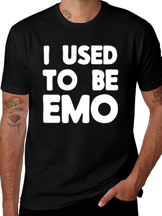 I Used To Be Emo T-Shirt - Black