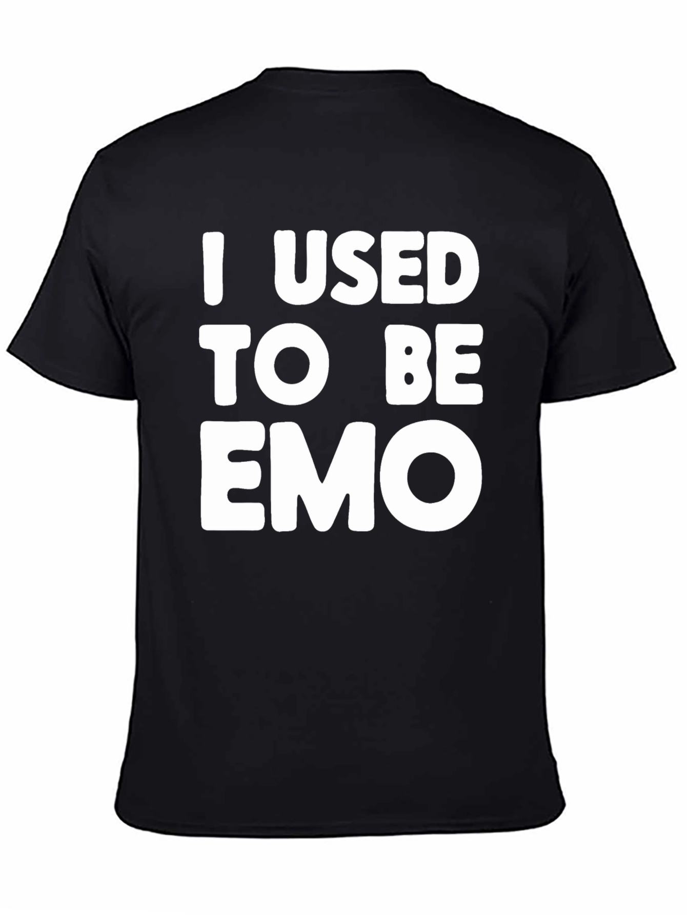 I Used To Be Emo T-Shirt - Black