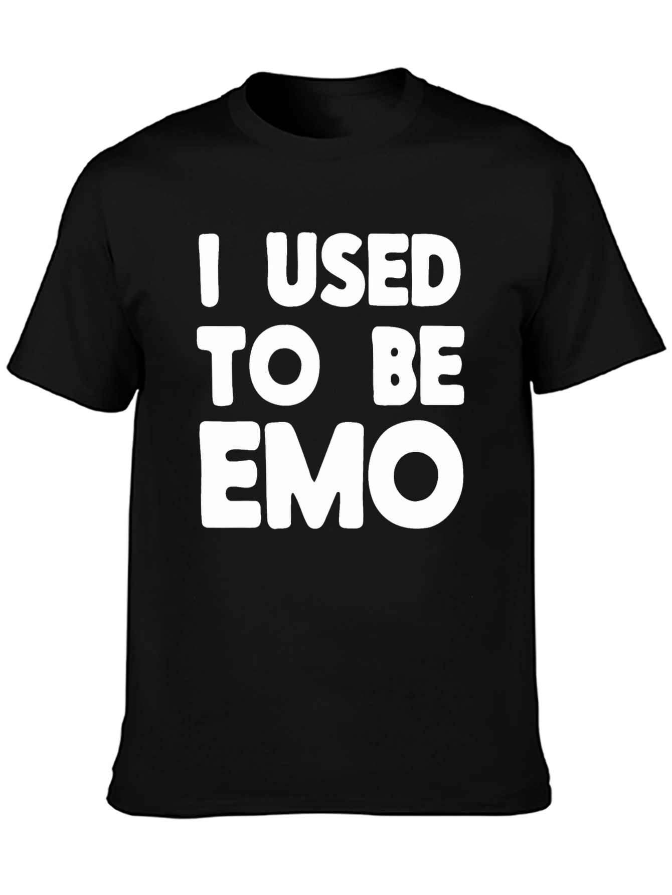 I Used To Be Emo T-Shirt - Black