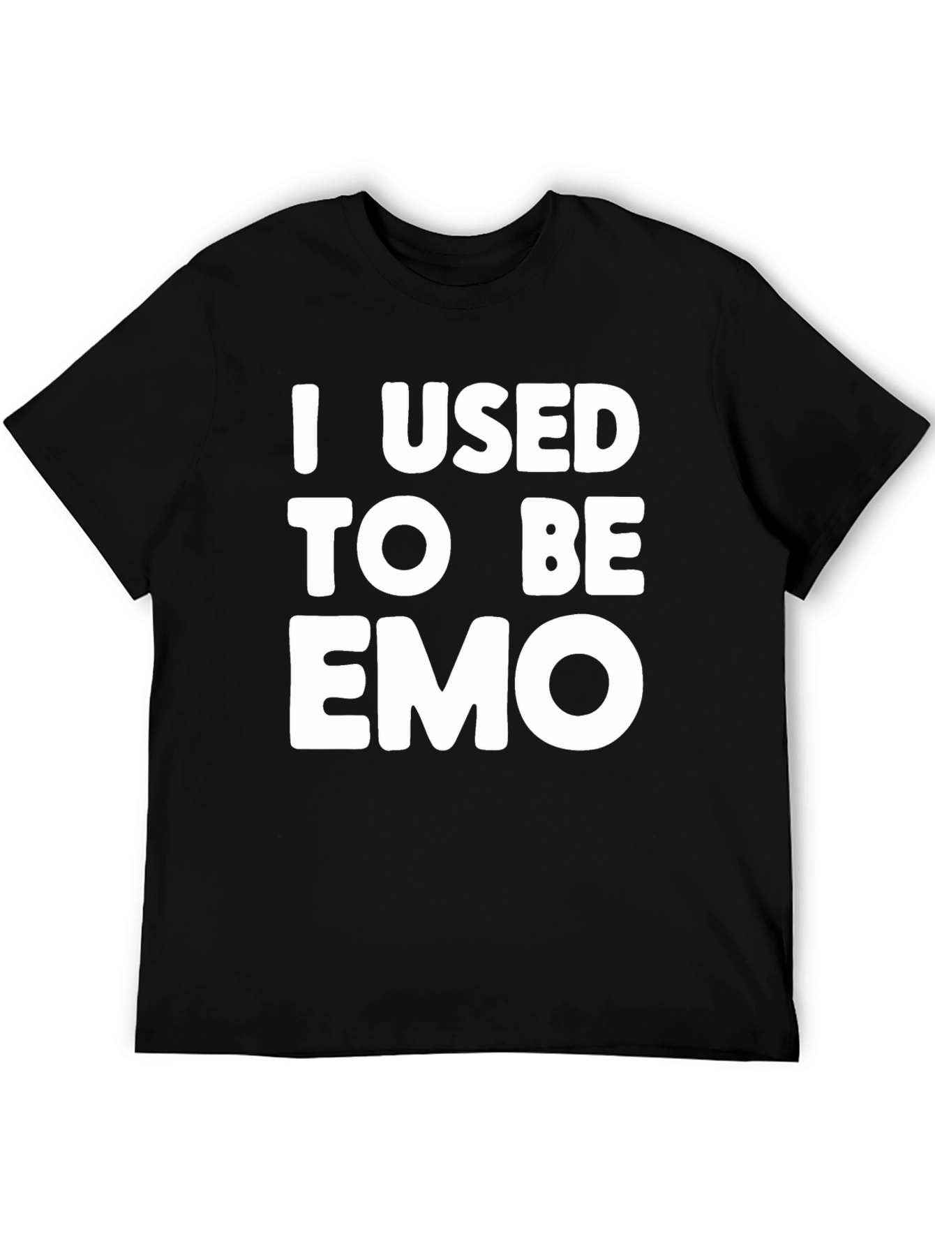 I Used To Be Emo T-Shirt - Black