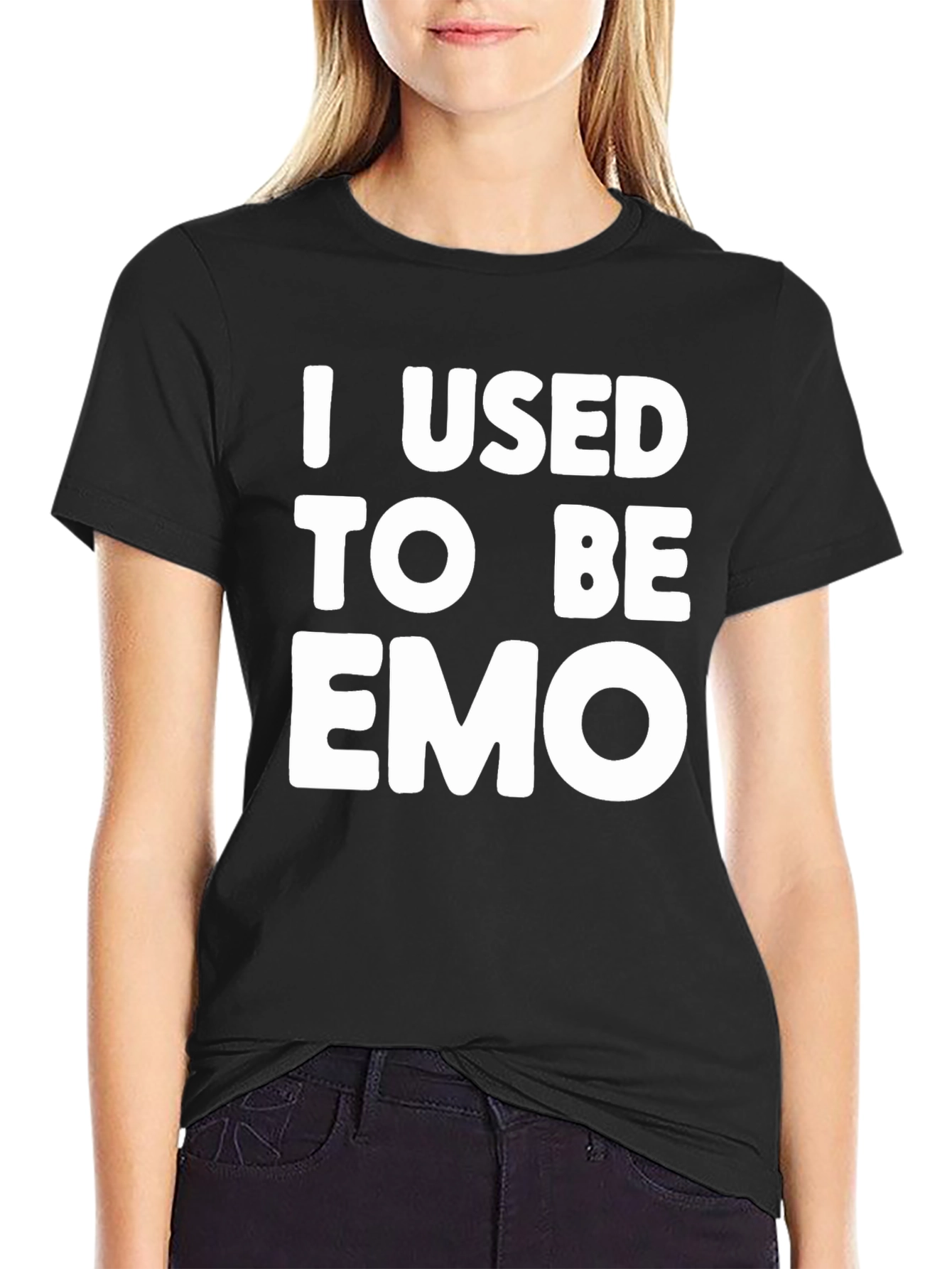 I Used To Be Emo T-Shirt - Black