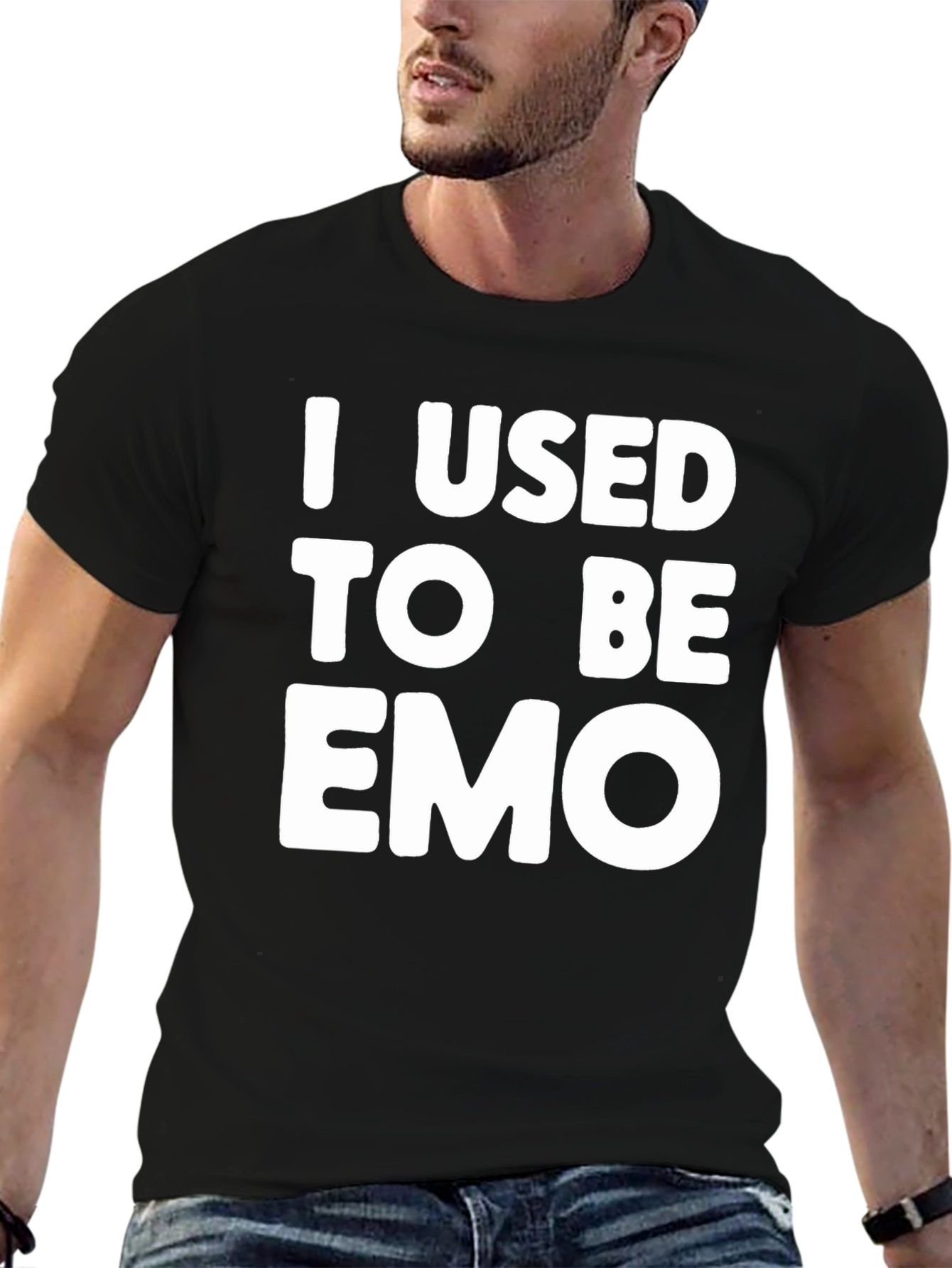 I Used To Be Emo T-Shirt - Black