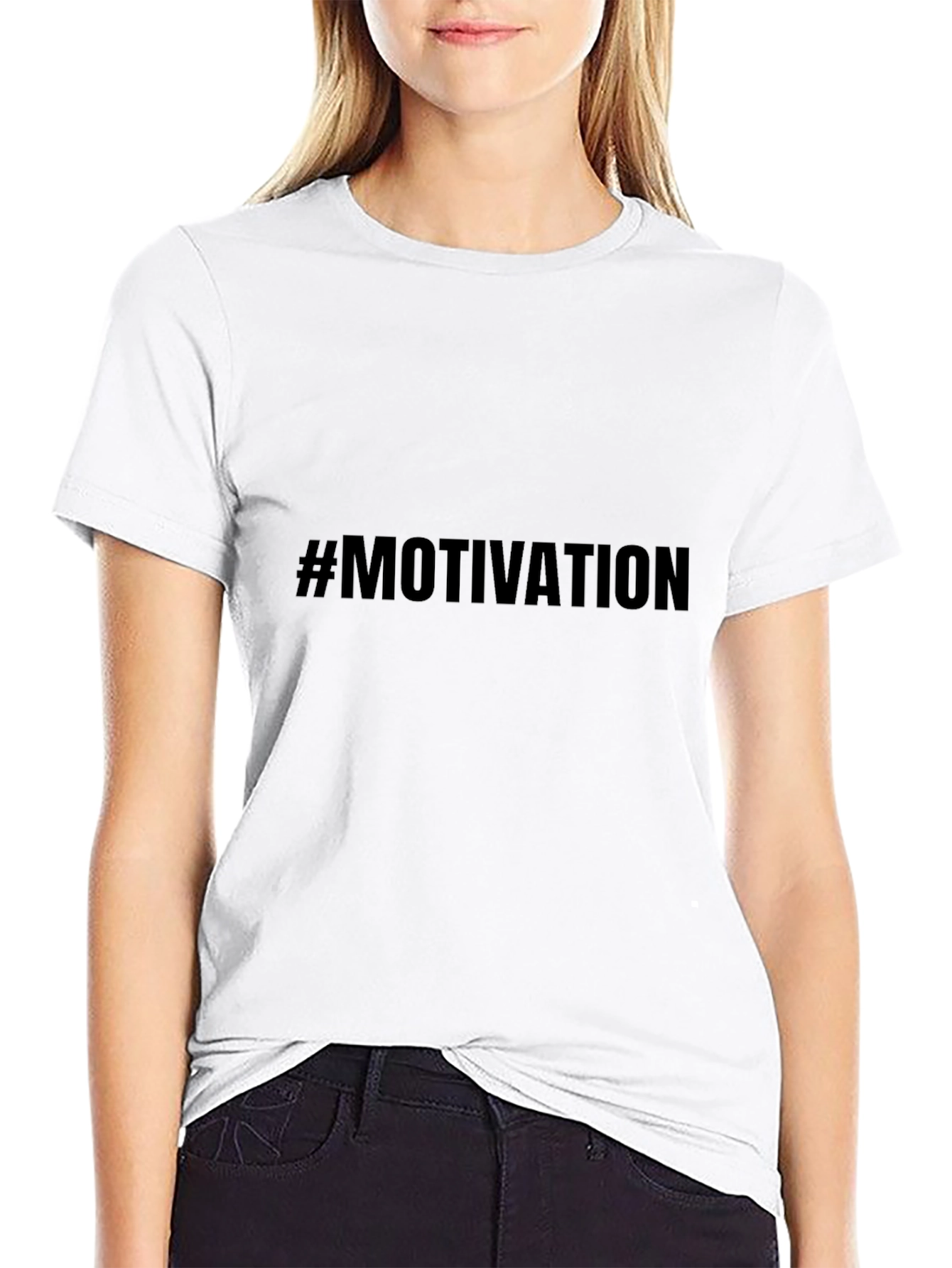 Motivation Black T-Shirt