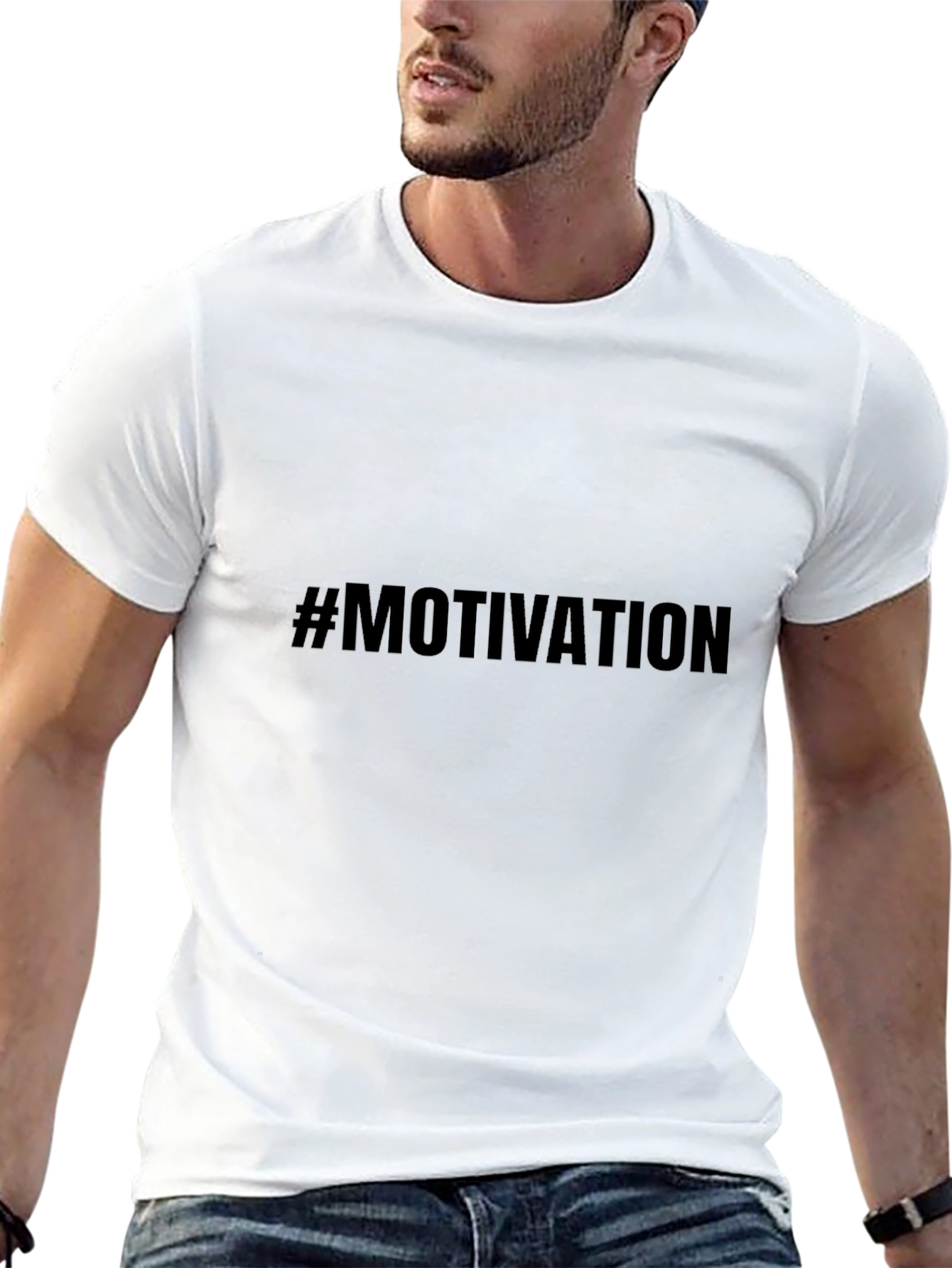 Motivation Black T-Shirt
