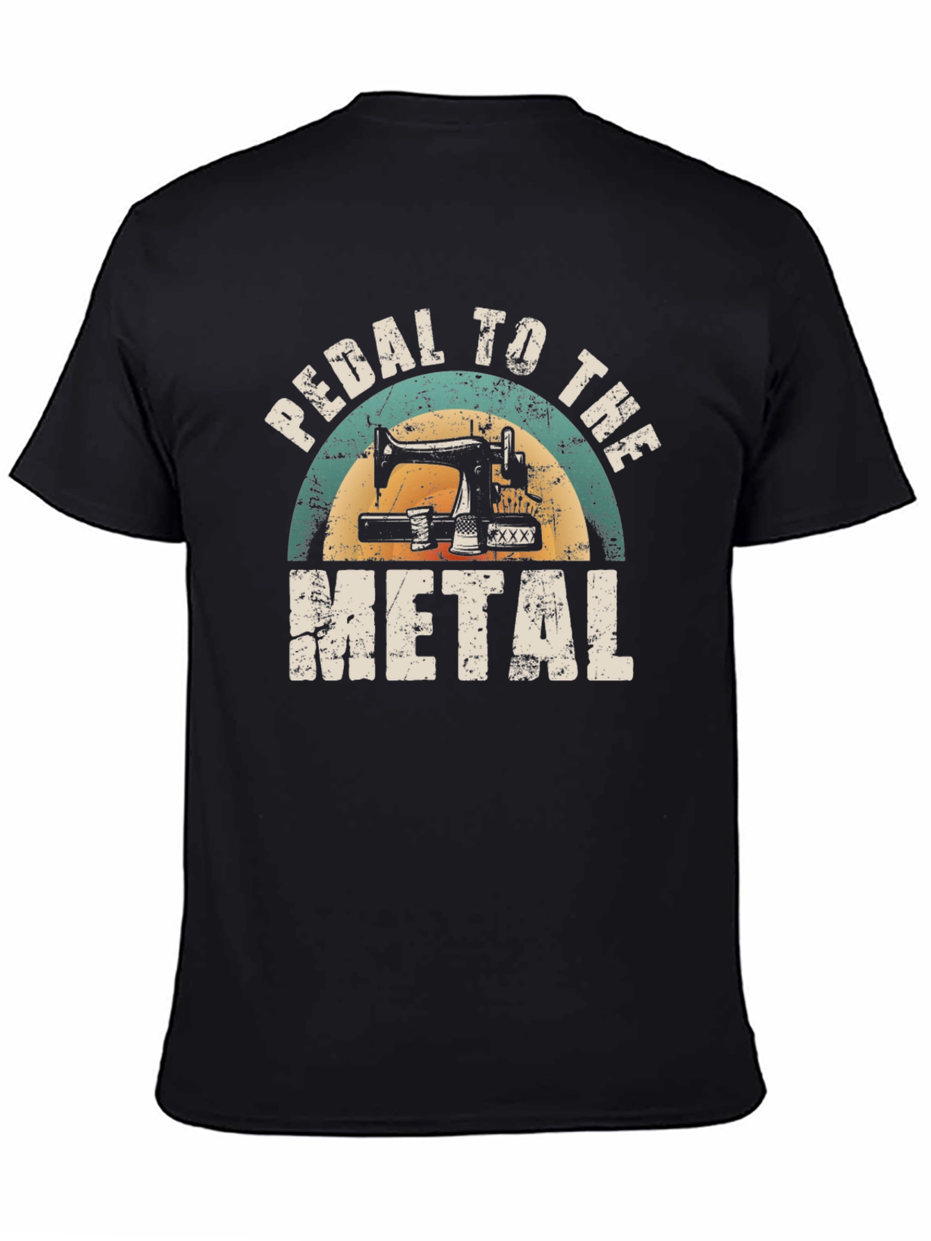 Pedal to the Metal Sewing Graphic Tee