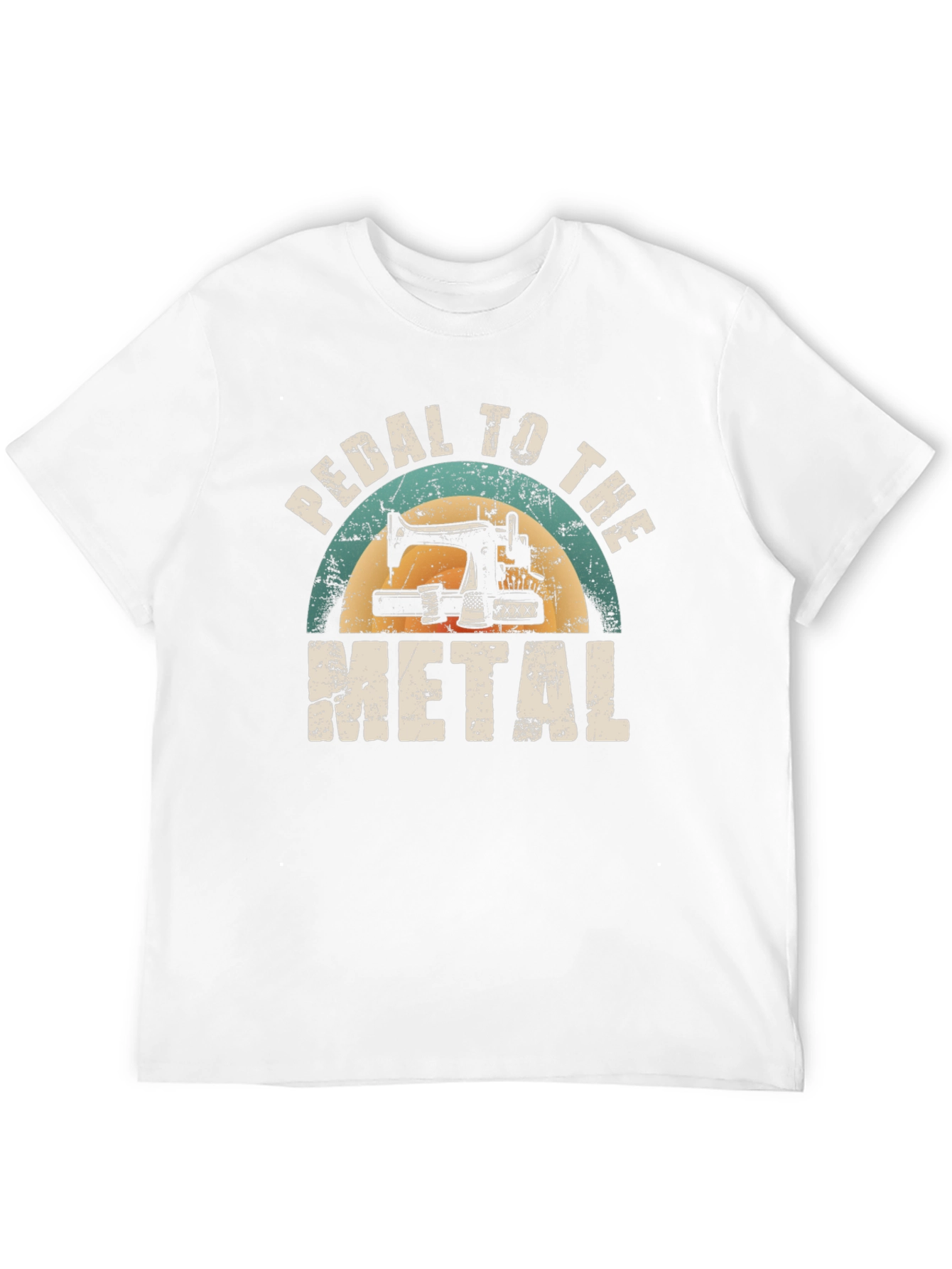 Pedal to the Metal Sewing Graphic Tee