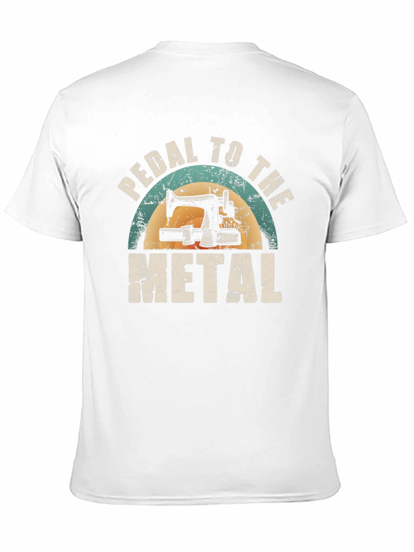 Pedal to the Metal Sewing Graphic Tee