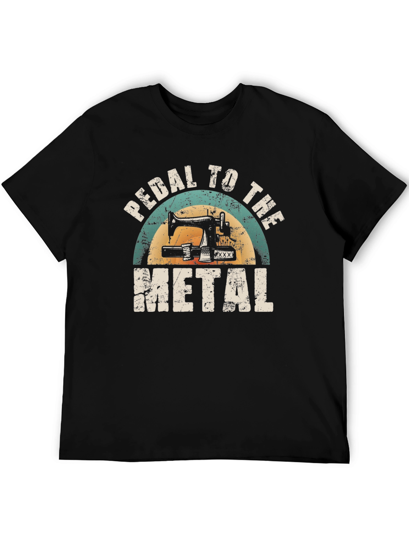 Pedal to the Metal Sewing Graphic Tee