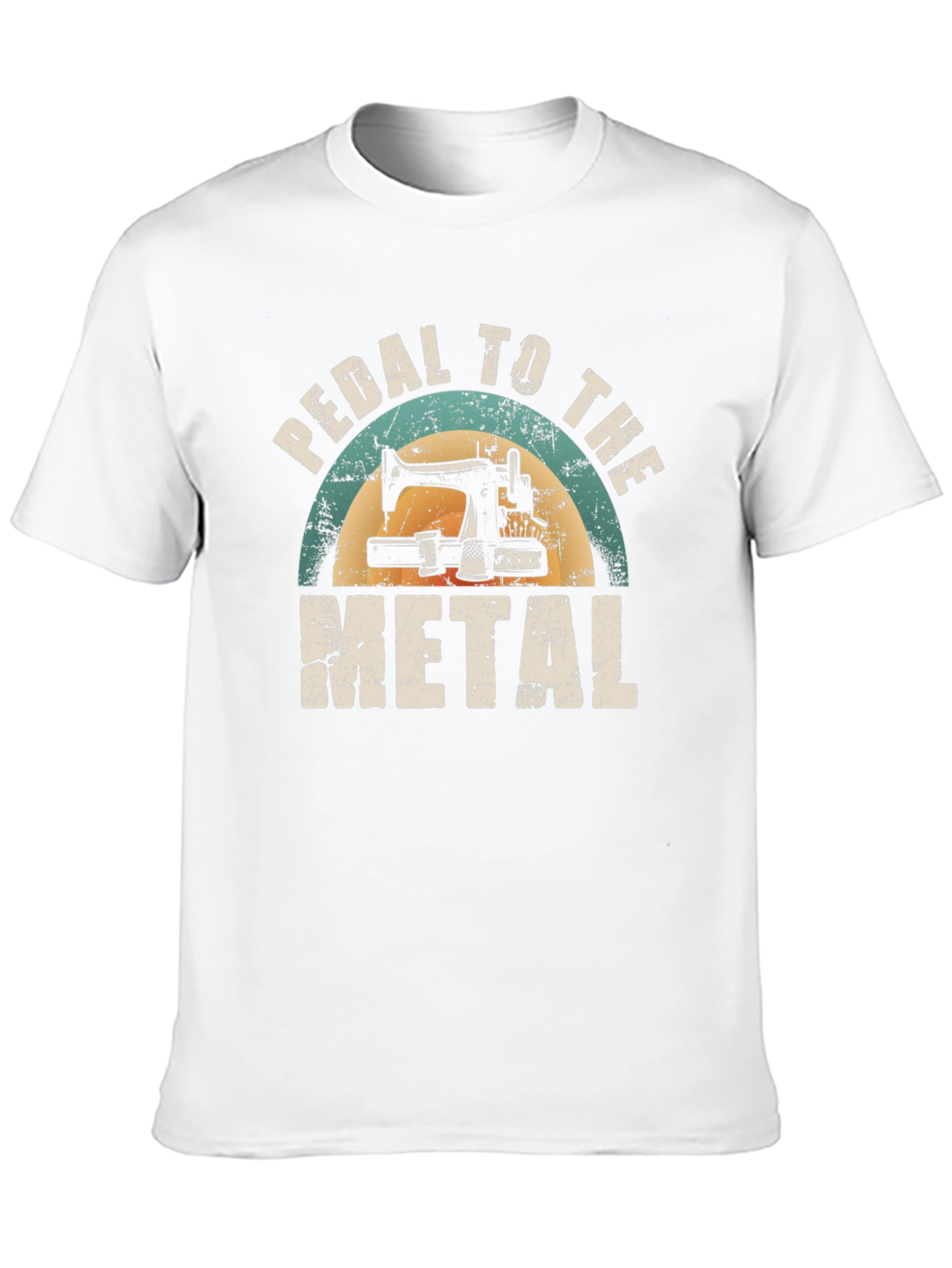 Pedal to the Metal Sewing Graphic Tee