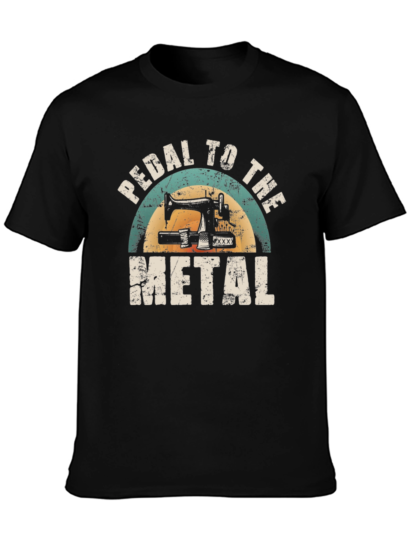 Pedal to the Metal Sewing Graphic Tee