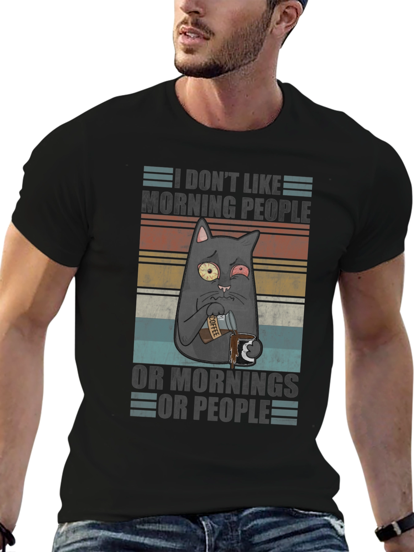 I Dont Like Morning People T-Shirt