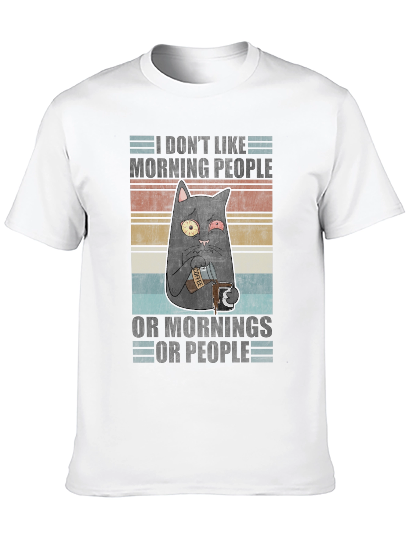 I Dont Like Morning People T-Shirt