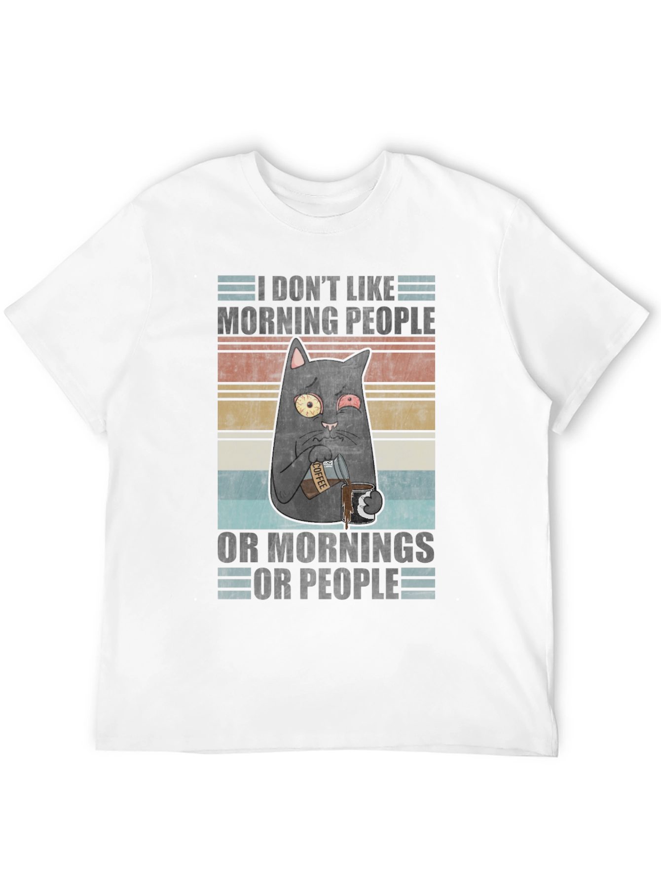 I Dont Like Morning People T-Shirt