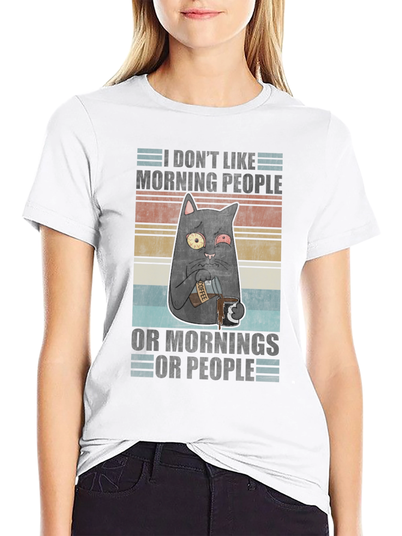 I Dont Like Morning People T-Shirt