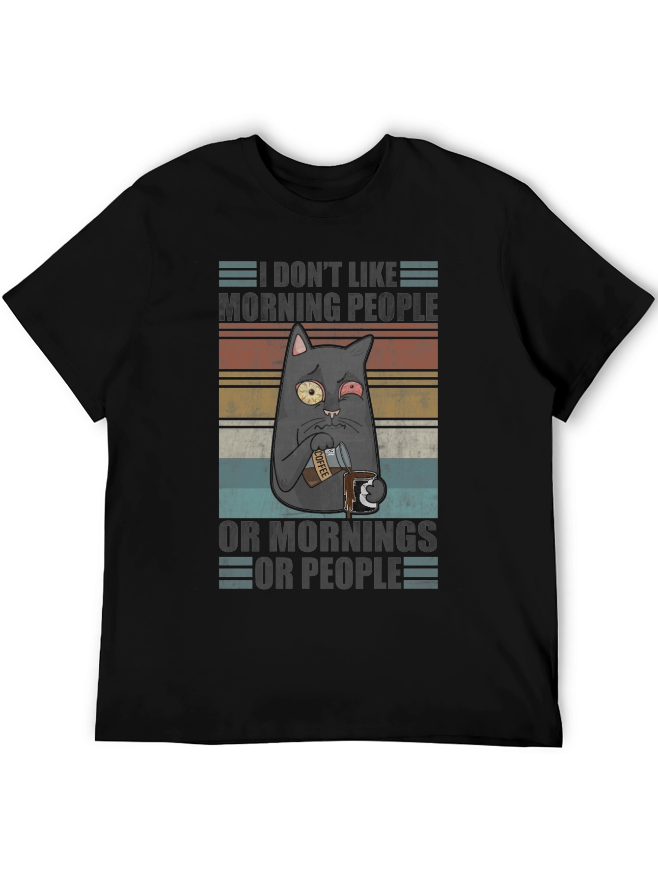 I Dont Like Morning People T-Shirt
