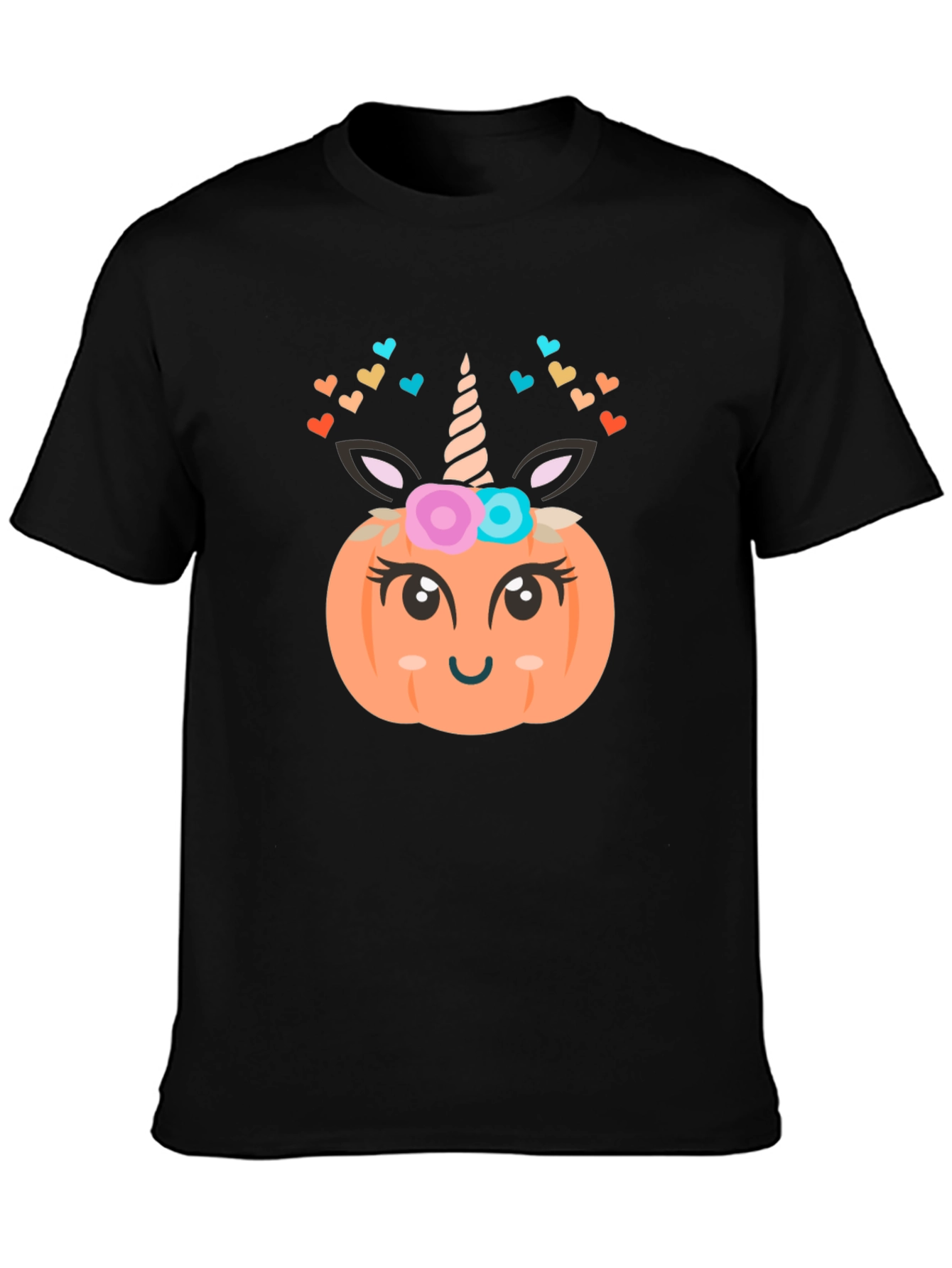 Unicorn Pumpkin Halloween T-Shirt