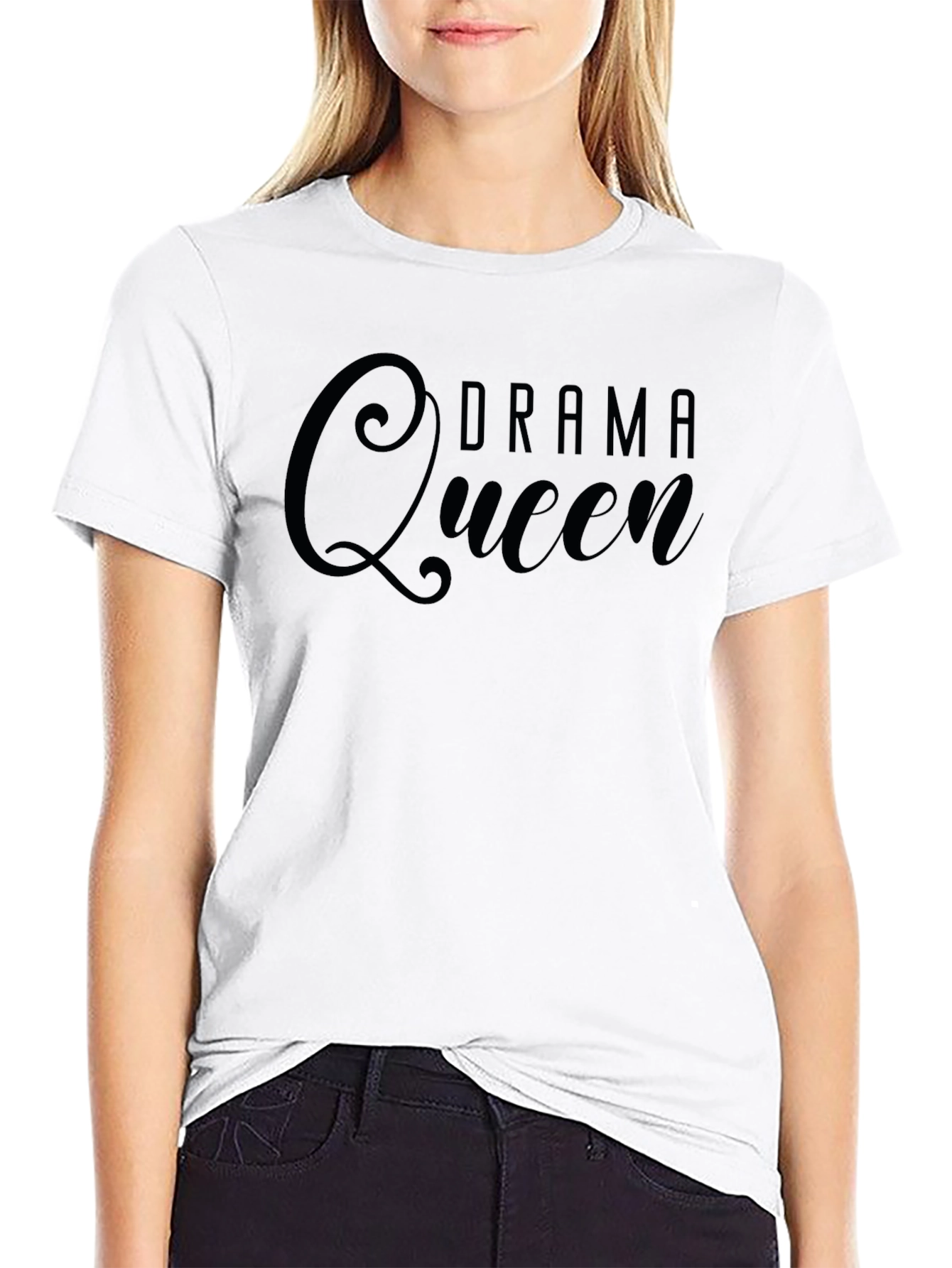 Drama Queen Graphic T-Shirt - Unisex Cotton Tee