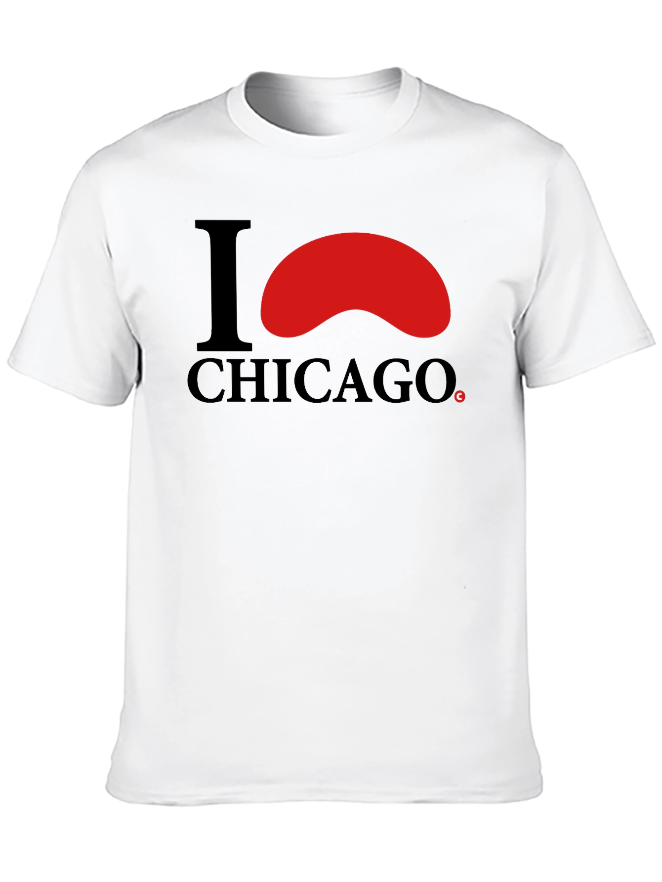 I Love Chicago Black T-Shirt
