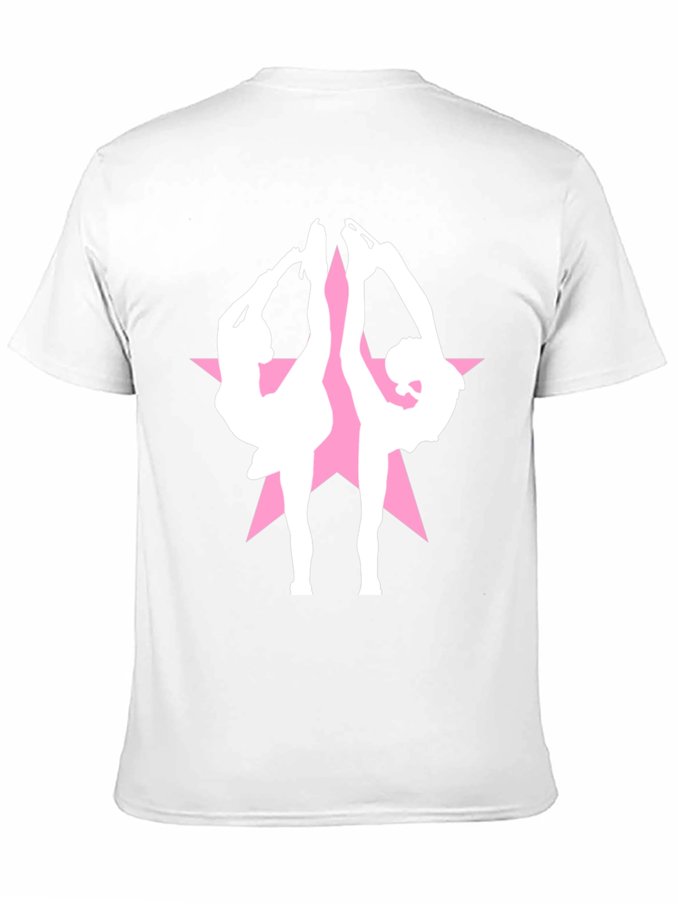 Figure Skating Star Black T-Shirt