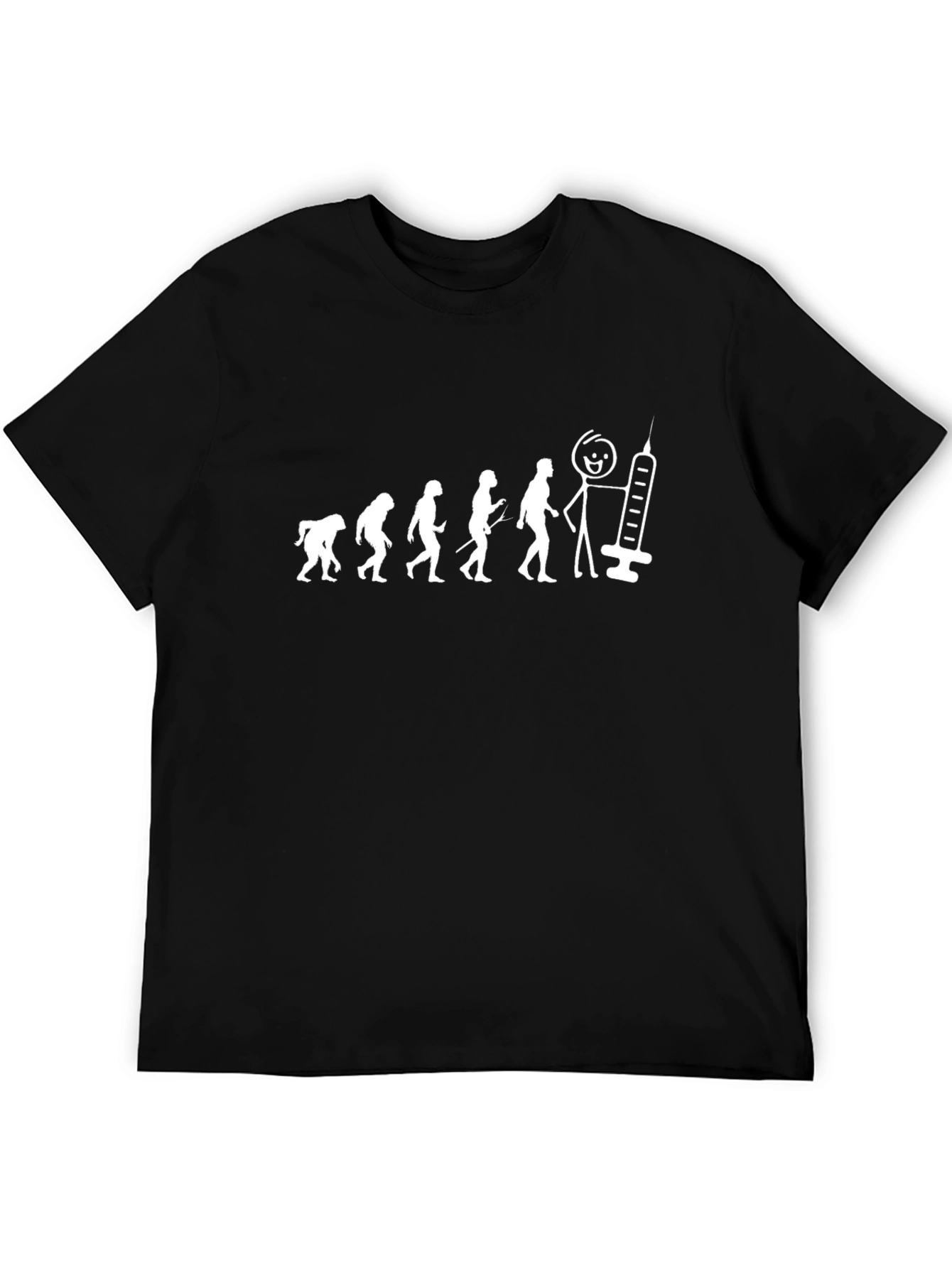 Evolution Vaccine T-Shirt - Funny Viral Tee