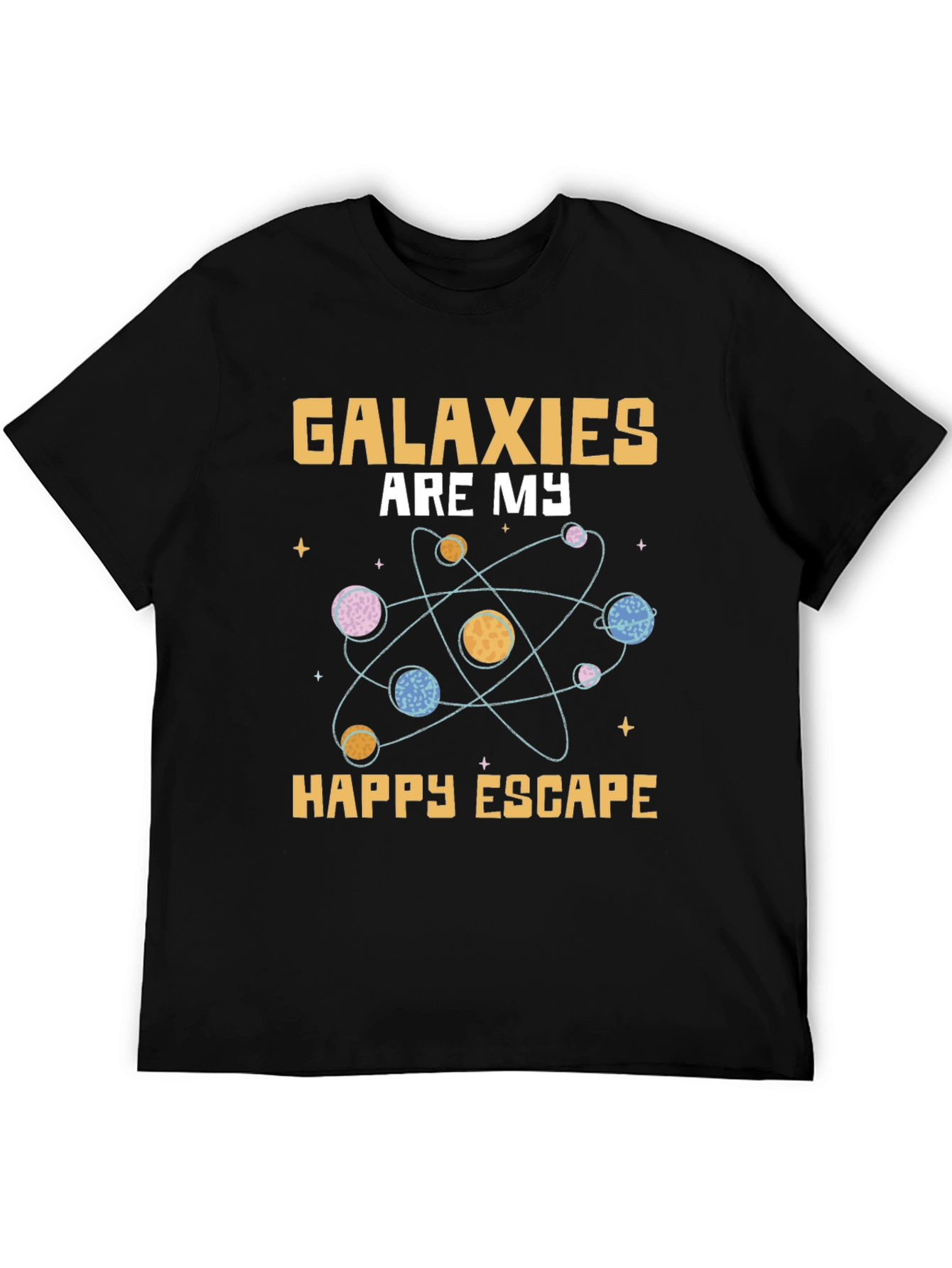 Galaxies Are My Happy Escape T-Shirt