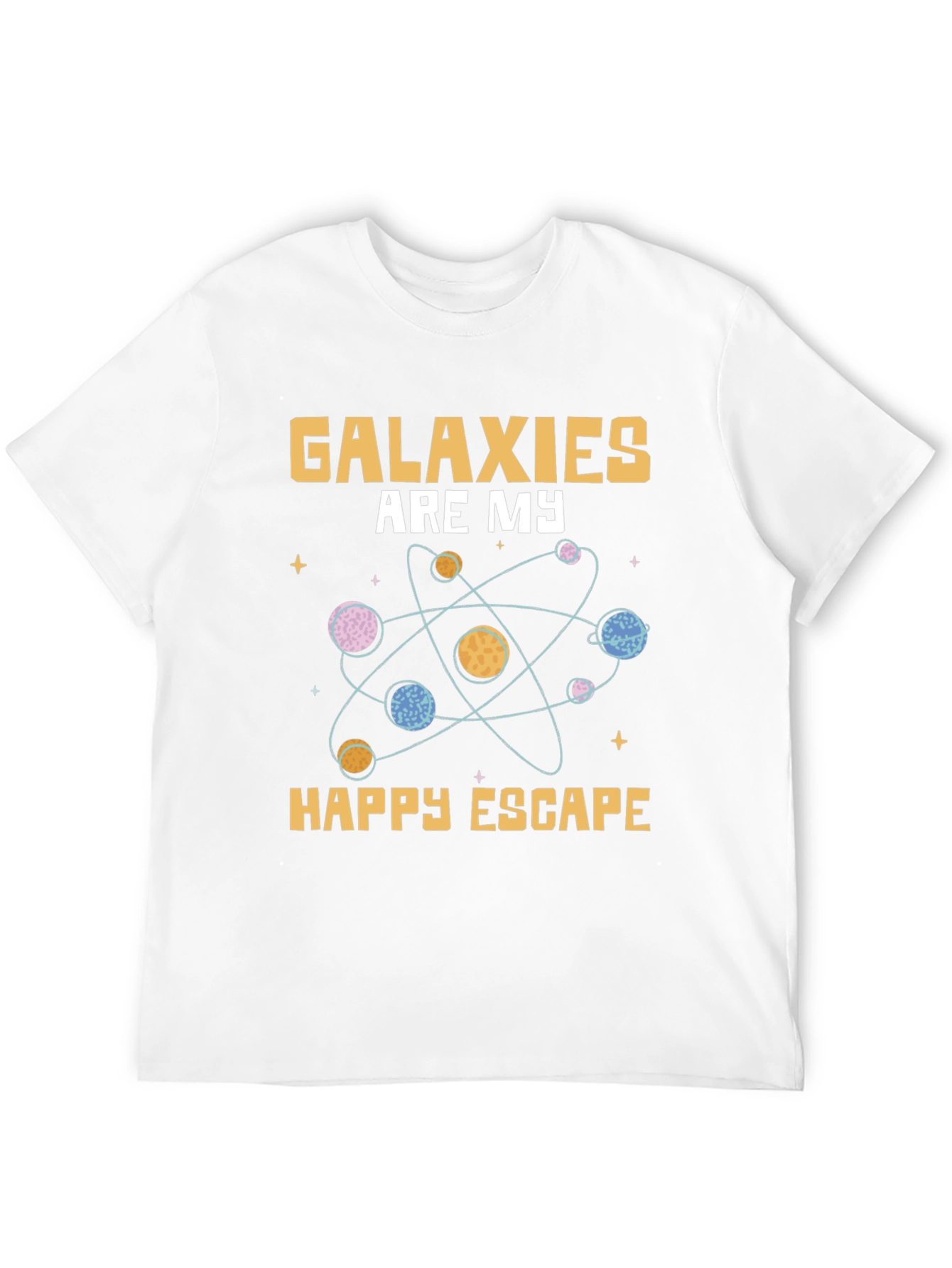 Galaxies Are My Happy Escape T-Shirt
