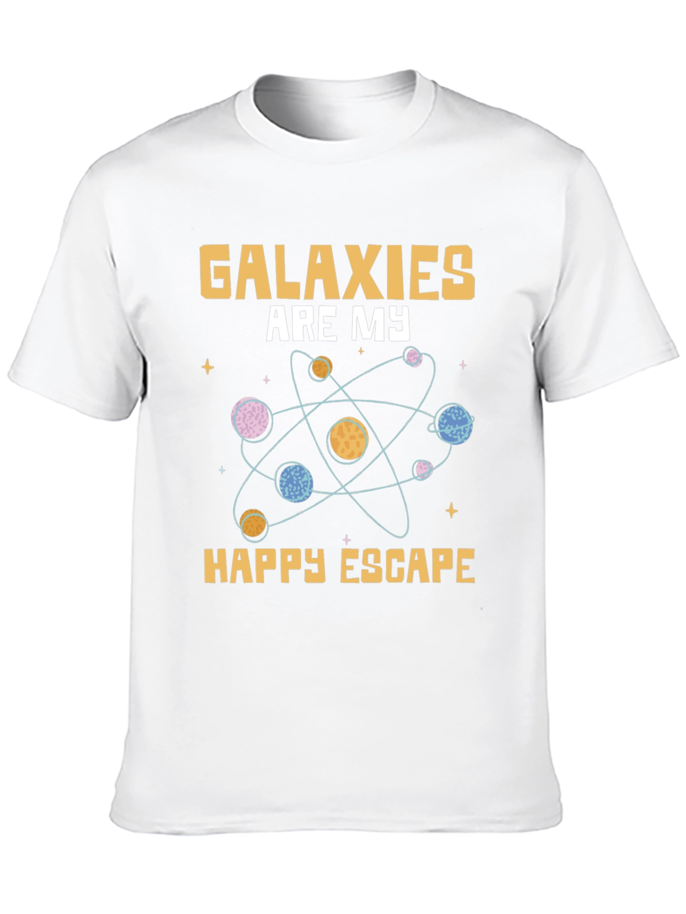 Galaxies Are My Happy Escape T-Shirt