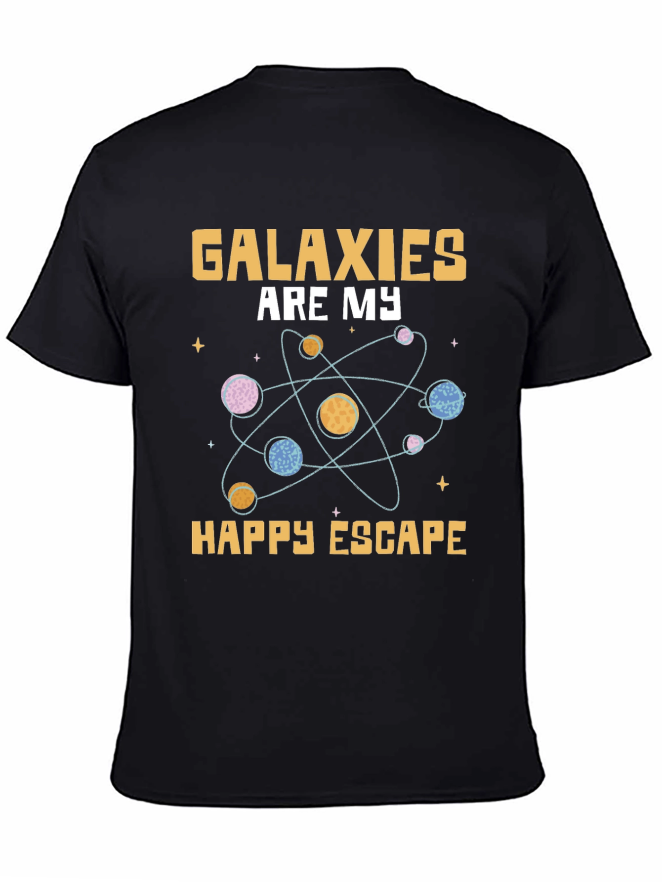 Galaxies Are My Happy Escape T-Shirt
