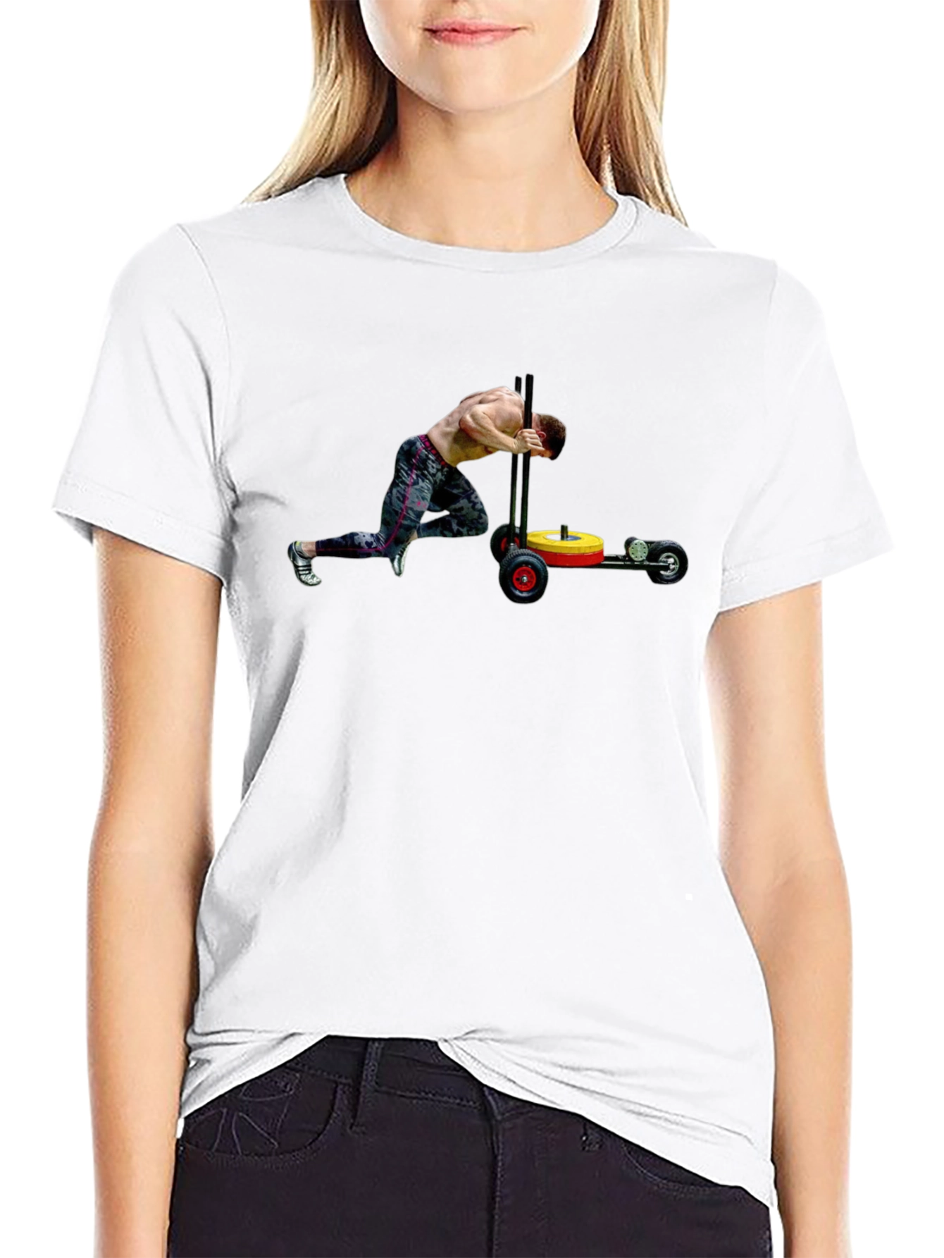 Mans Workout Graphic T-Shirt