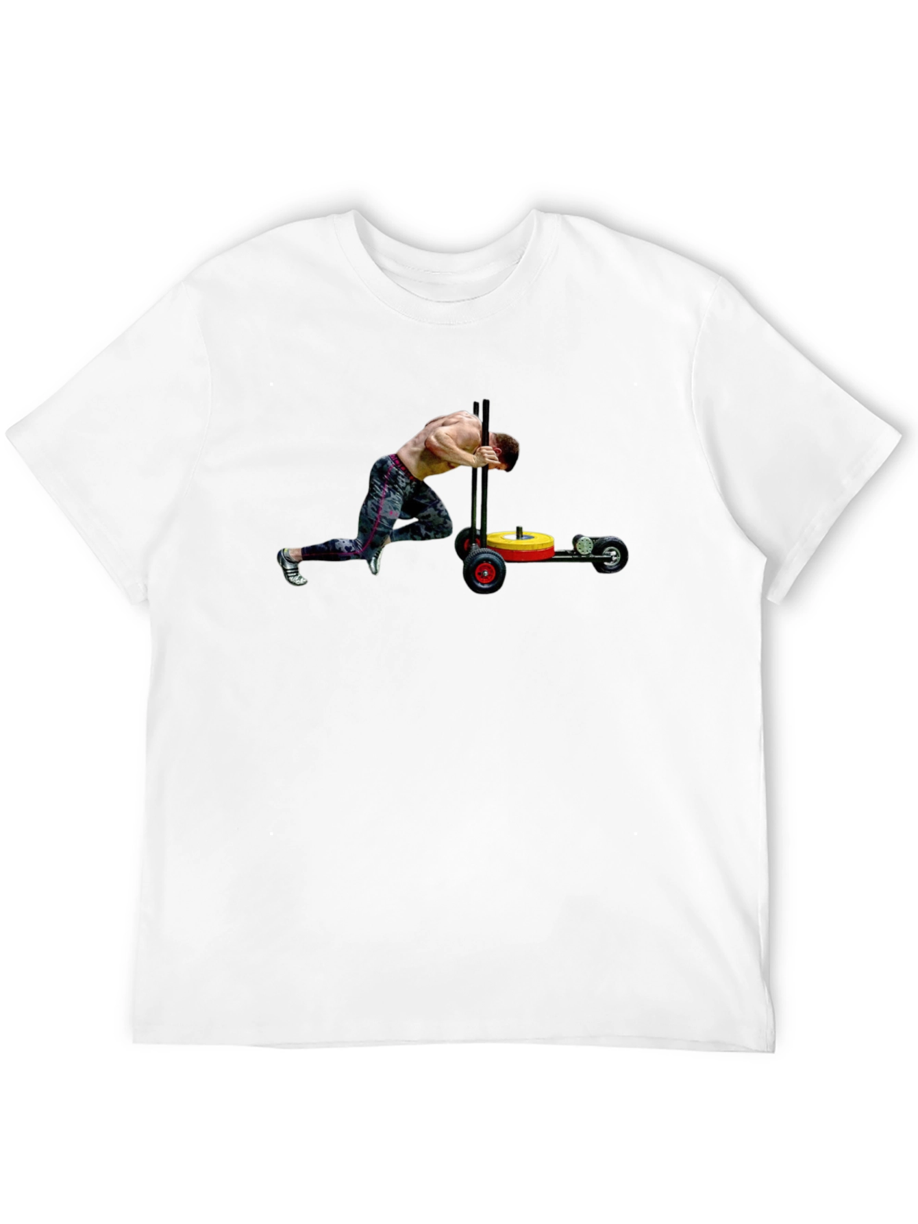 Mans Workout Graphic T-Shirt
