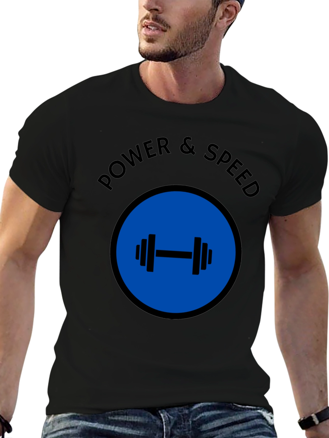Power & Speed T-Shirt - Gym & Fitness Apparel