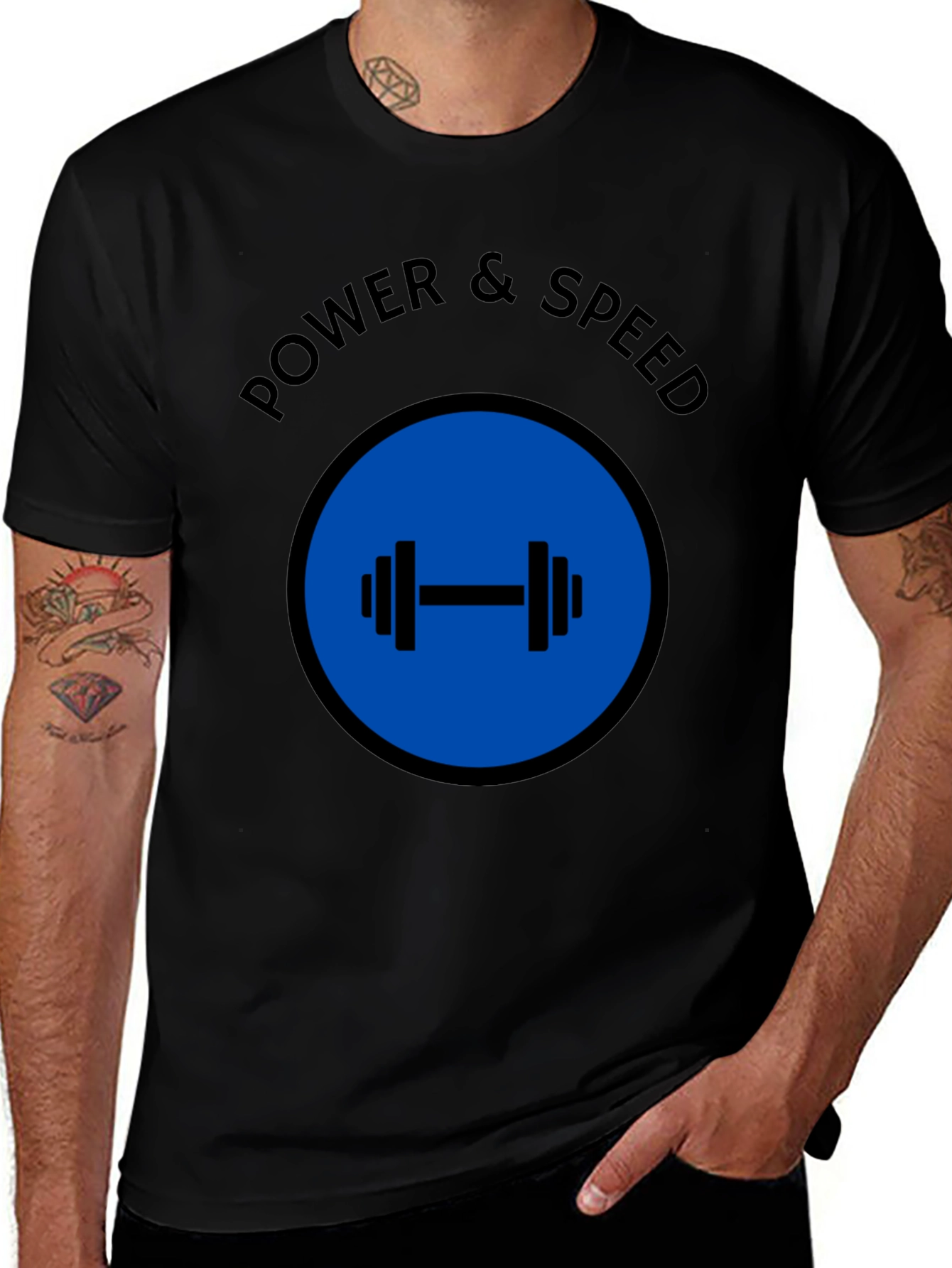 Power & Speed T-Shirt - Gym & Fitness Apparel