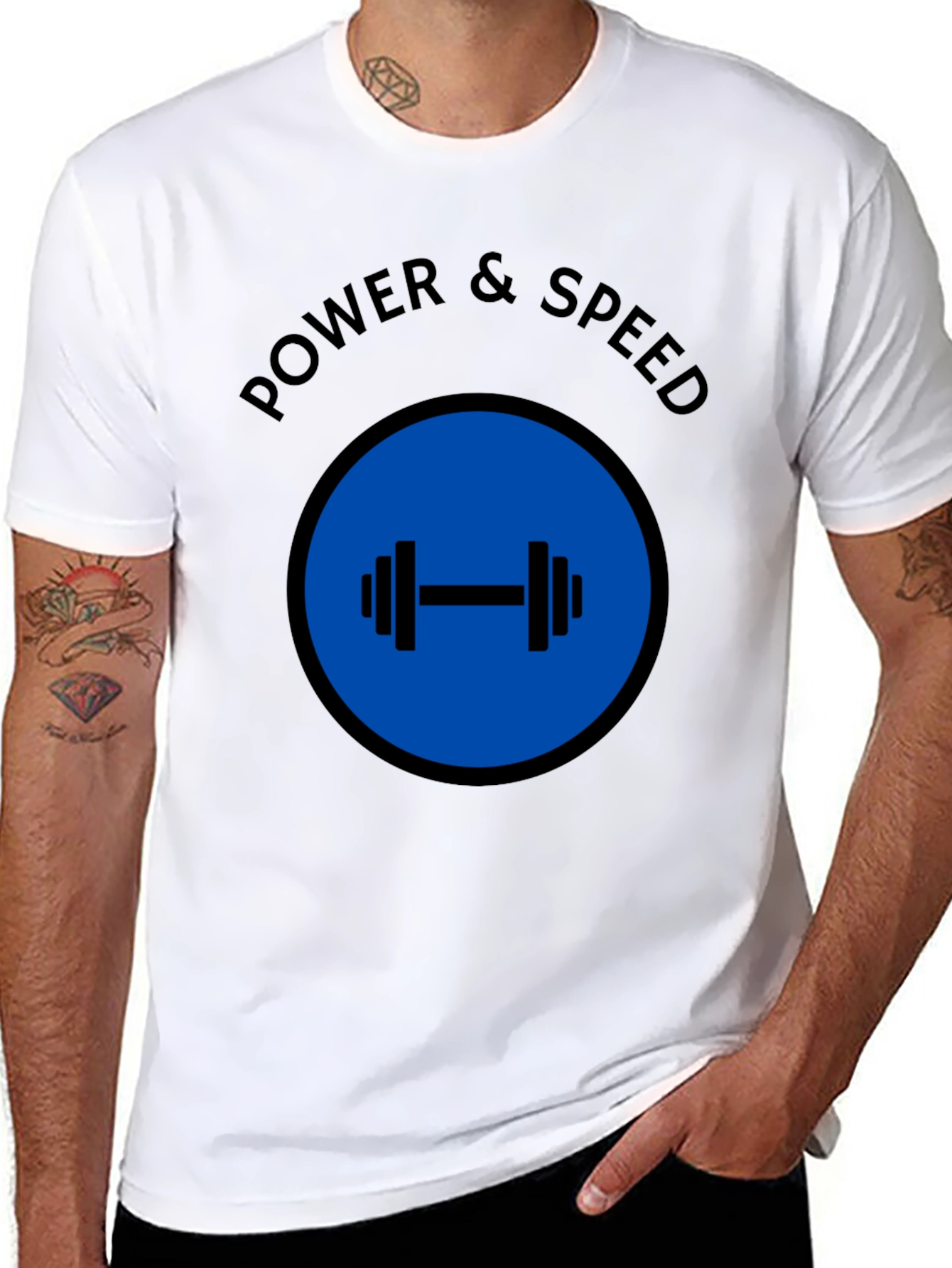 Power & Speed T-Shirt - Gym & Fitness Apparel