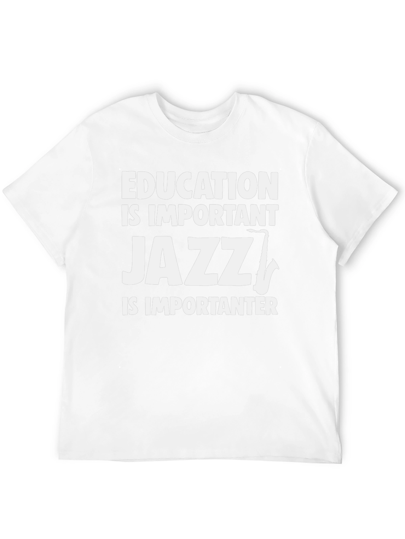Jazz Is Importanter T-Shirt - Black