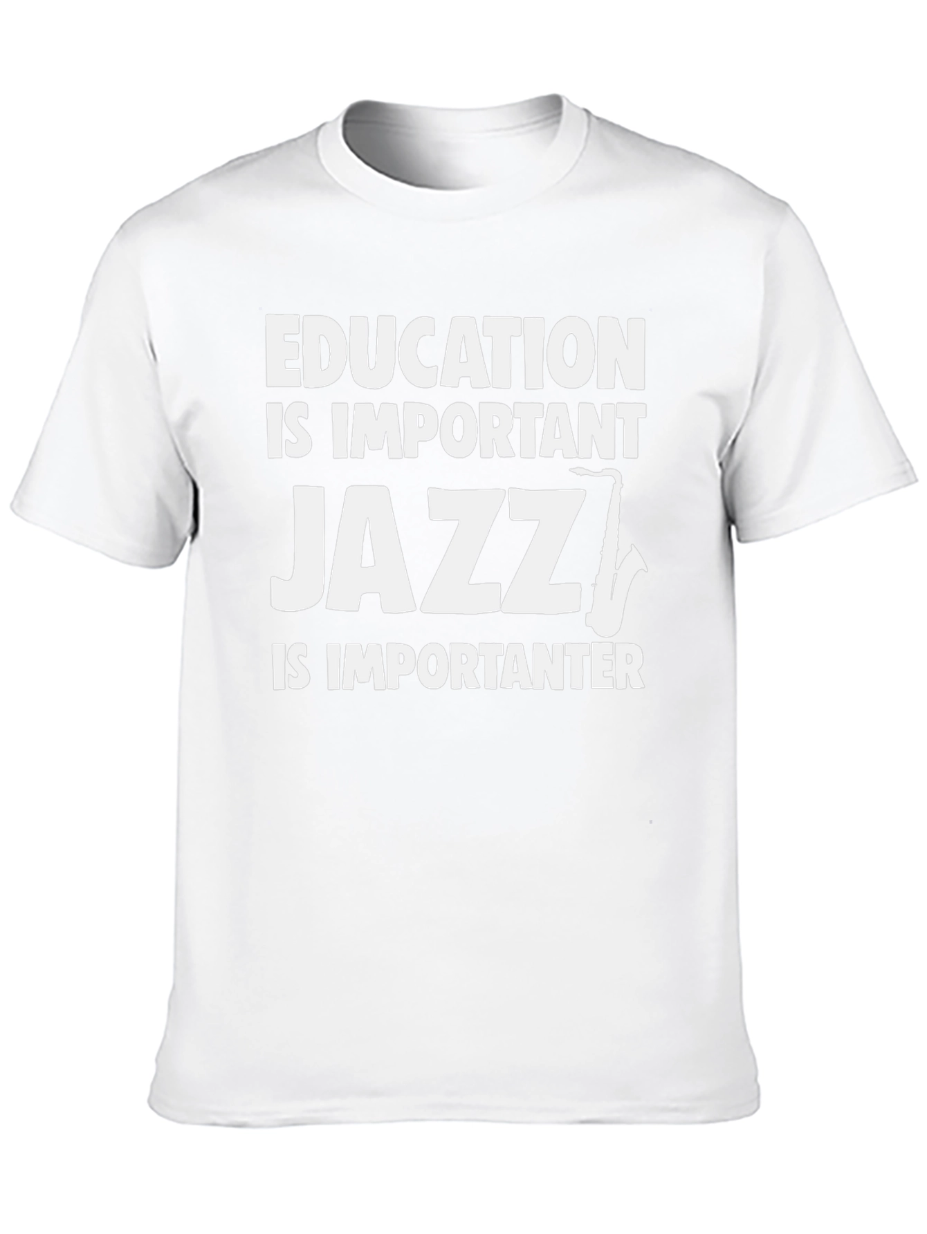 Jazz Is Importanter T-Shirt - Black
