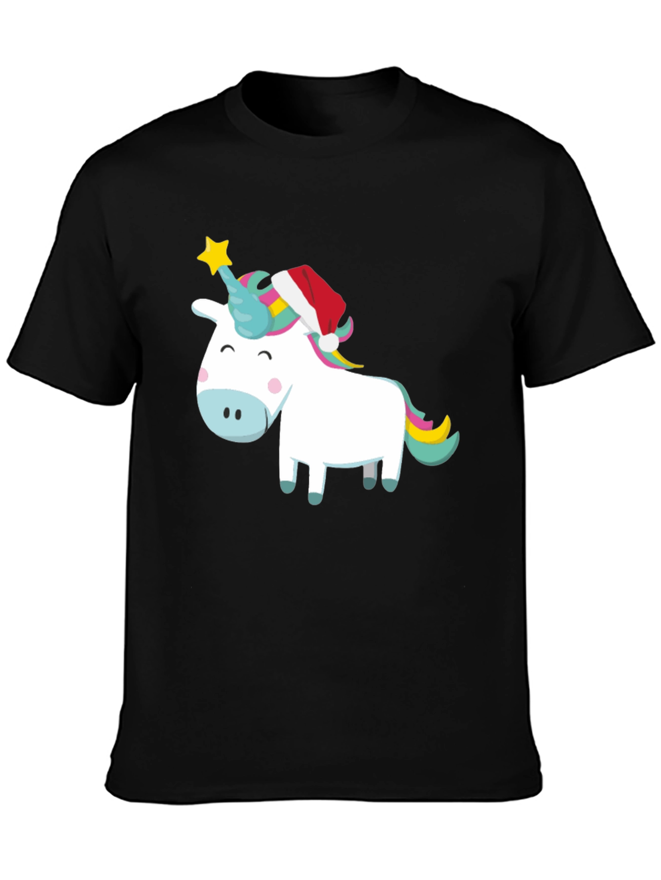Festive Unicorn Christmas T-Shirt