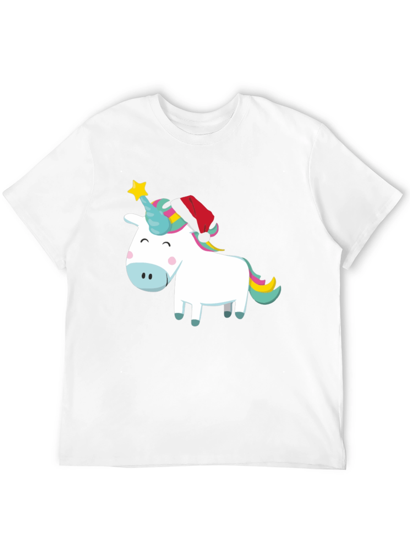 Festive Unicorn Christmas T-Shirt