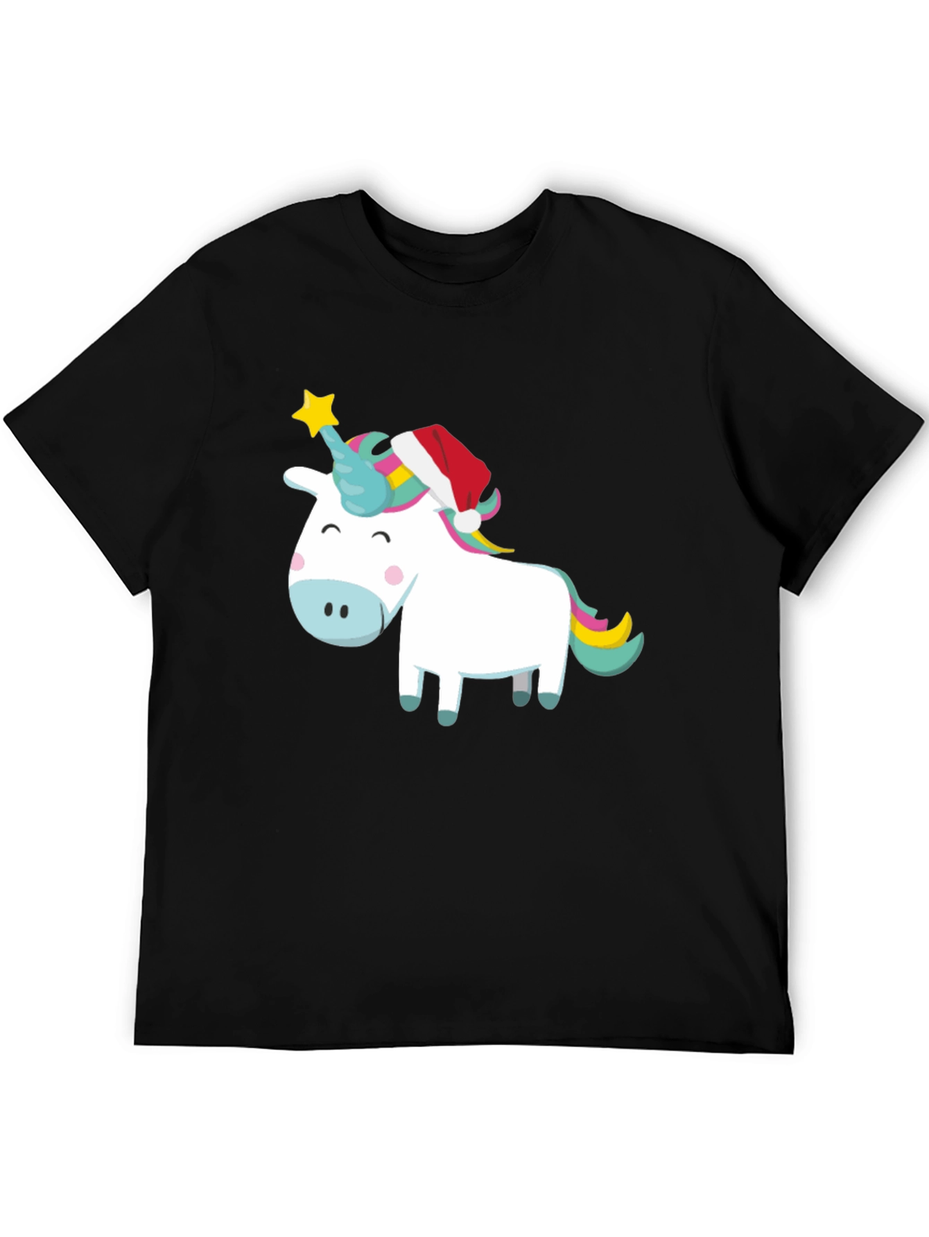 Festive Unicorn Christmas T-Shirt