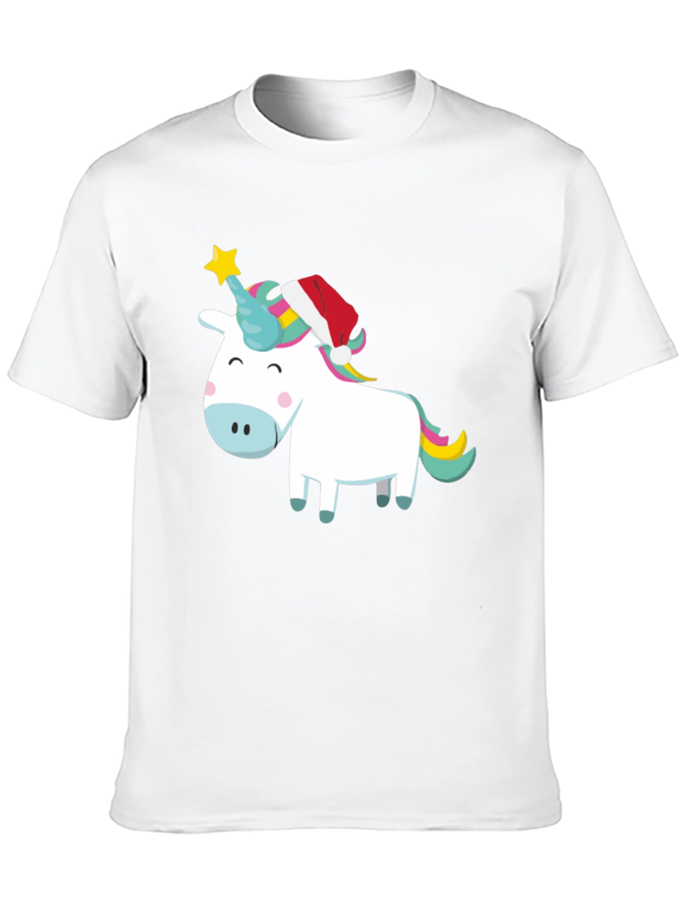 Festive Unicorn Christmas T-Shirt