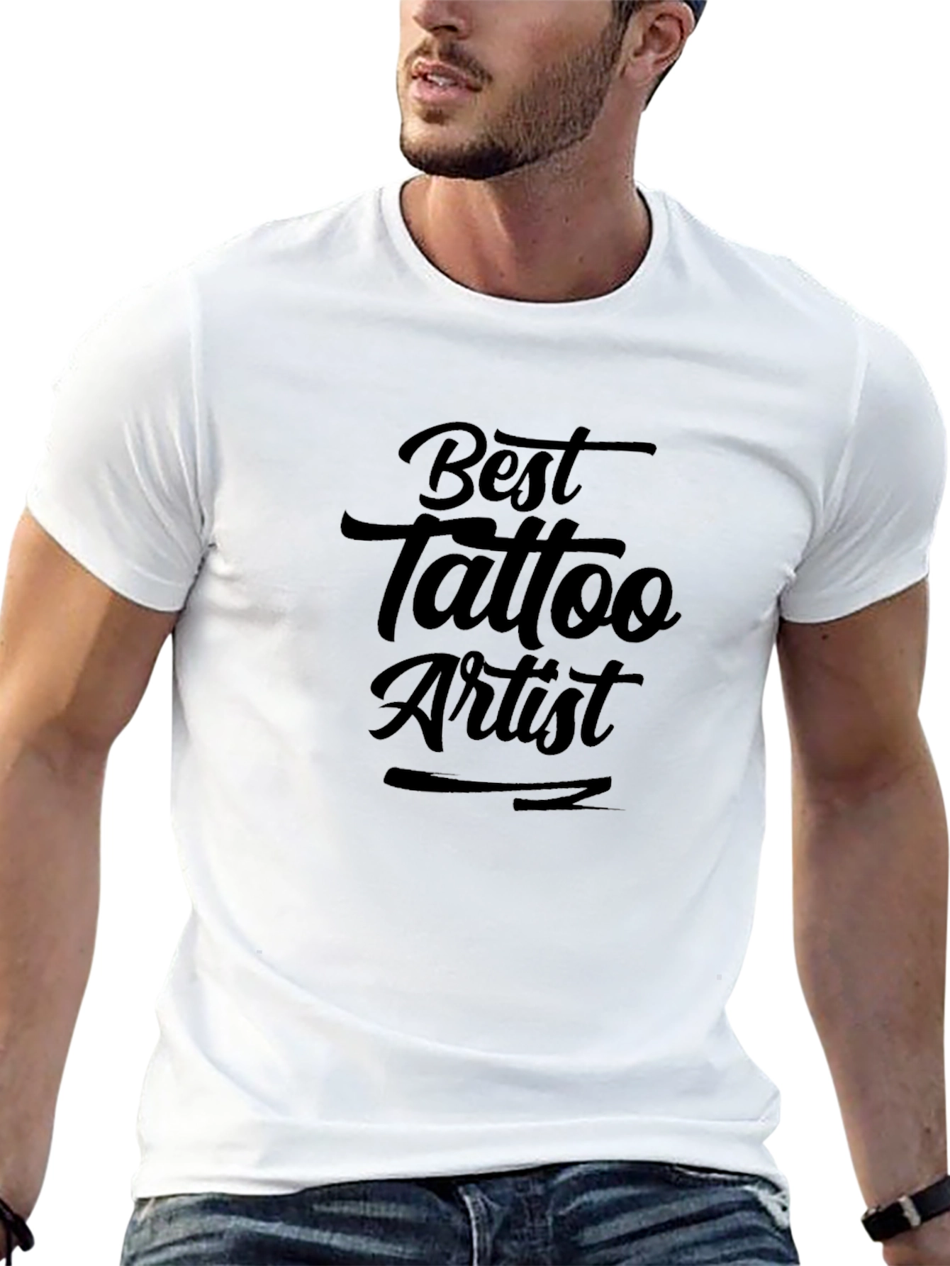 Best Tattoo Artist Graphic Tee - Black
