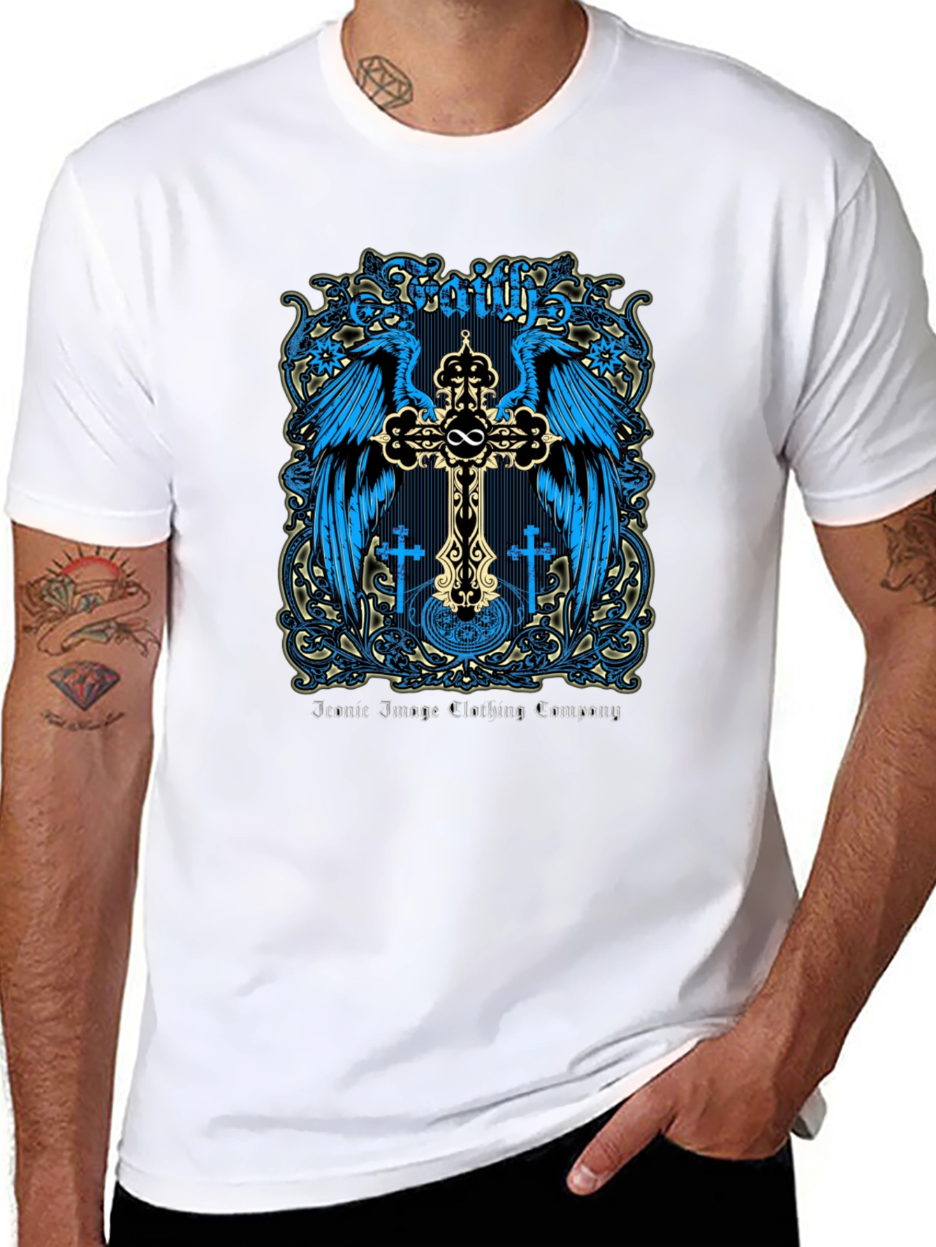 Faith Graphic Tee - Iconic Image Clothing