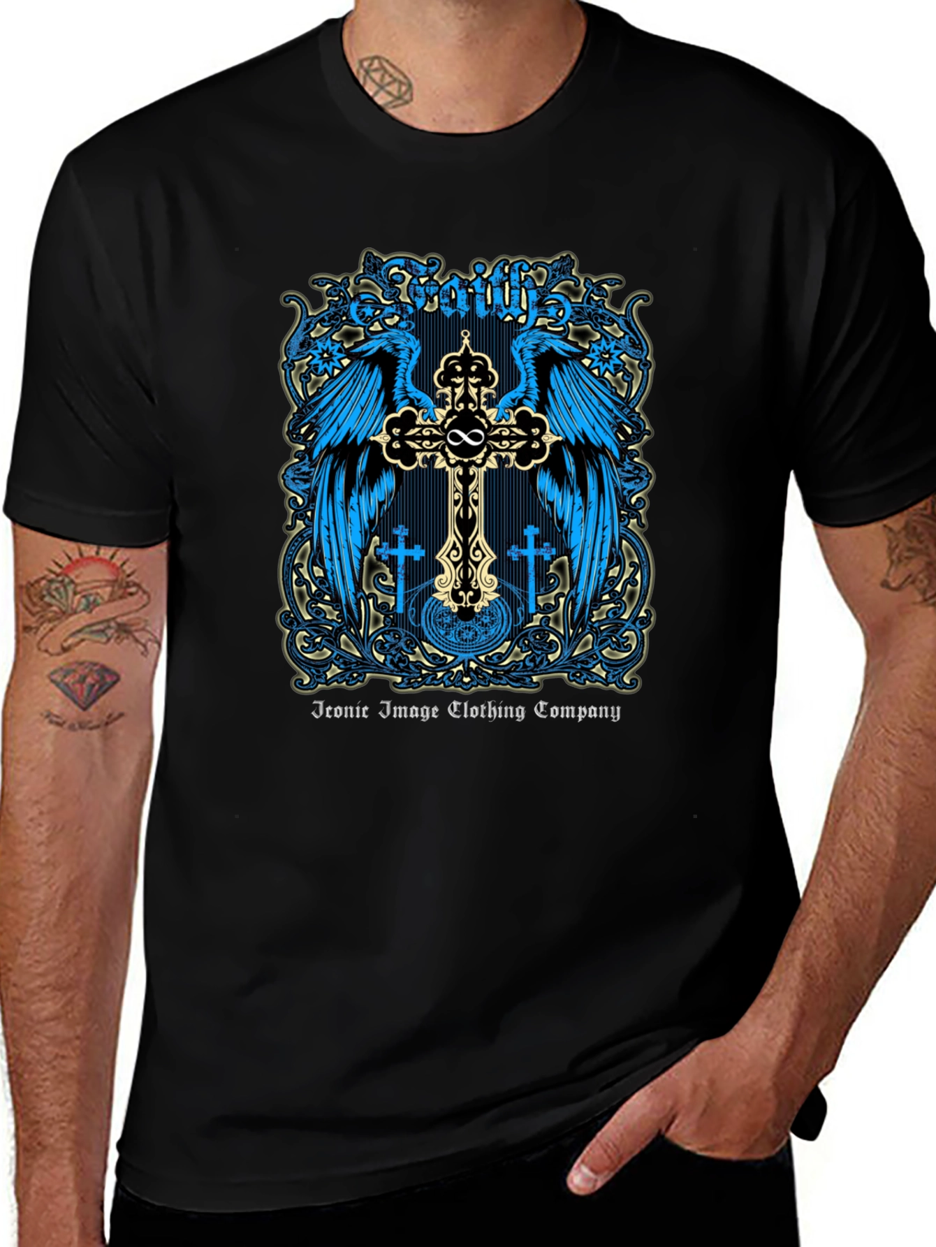 Faith Graphic Tee - Iconic Image Clothing