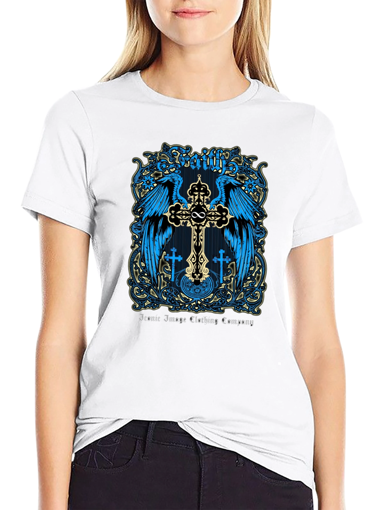 Faith Graphic Tee - Iconic Image Clothing