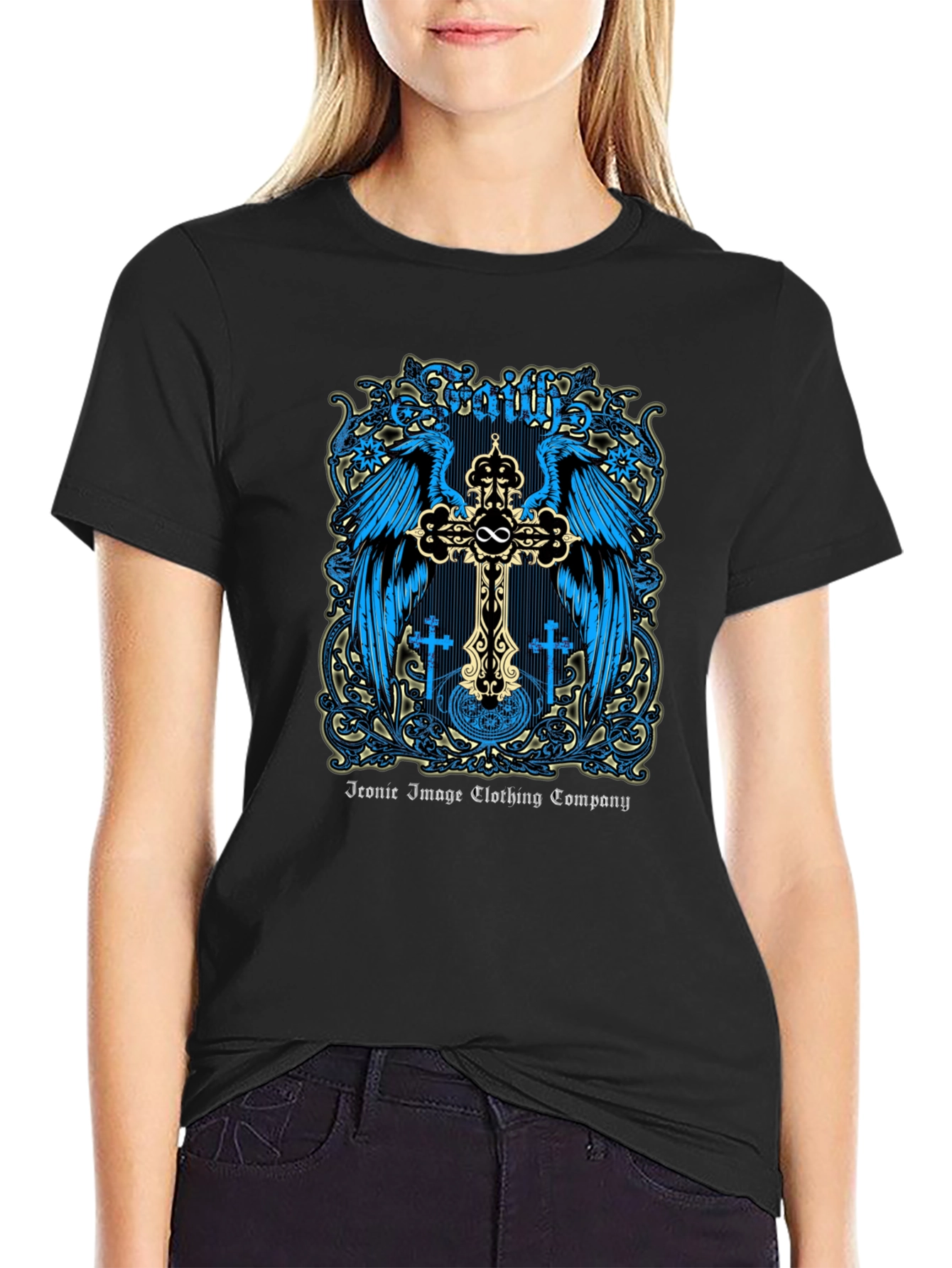 Faith Graphic Tee - Iconic Image Clothing