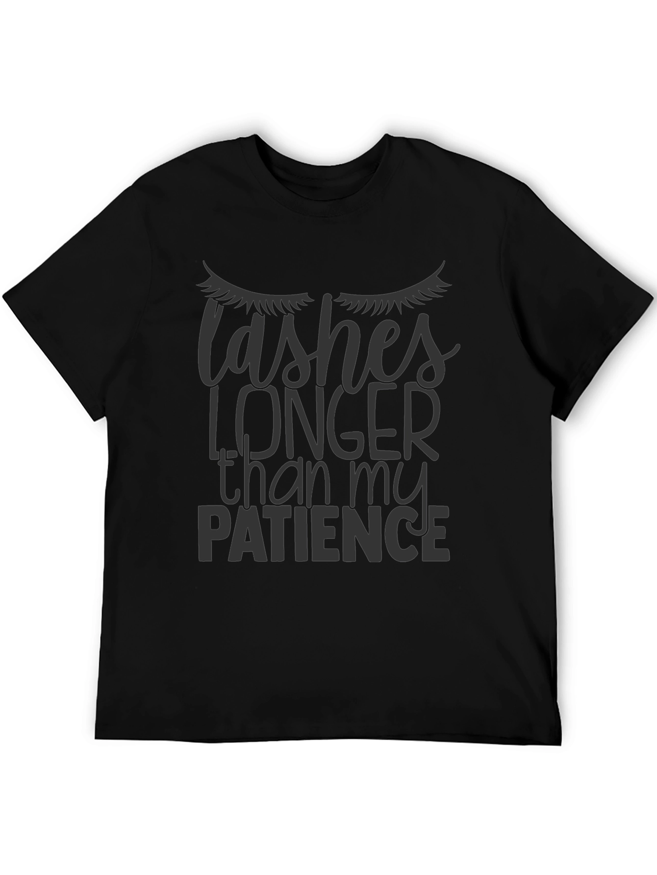 Lashes Longer Than My Patience Graphic Tee
